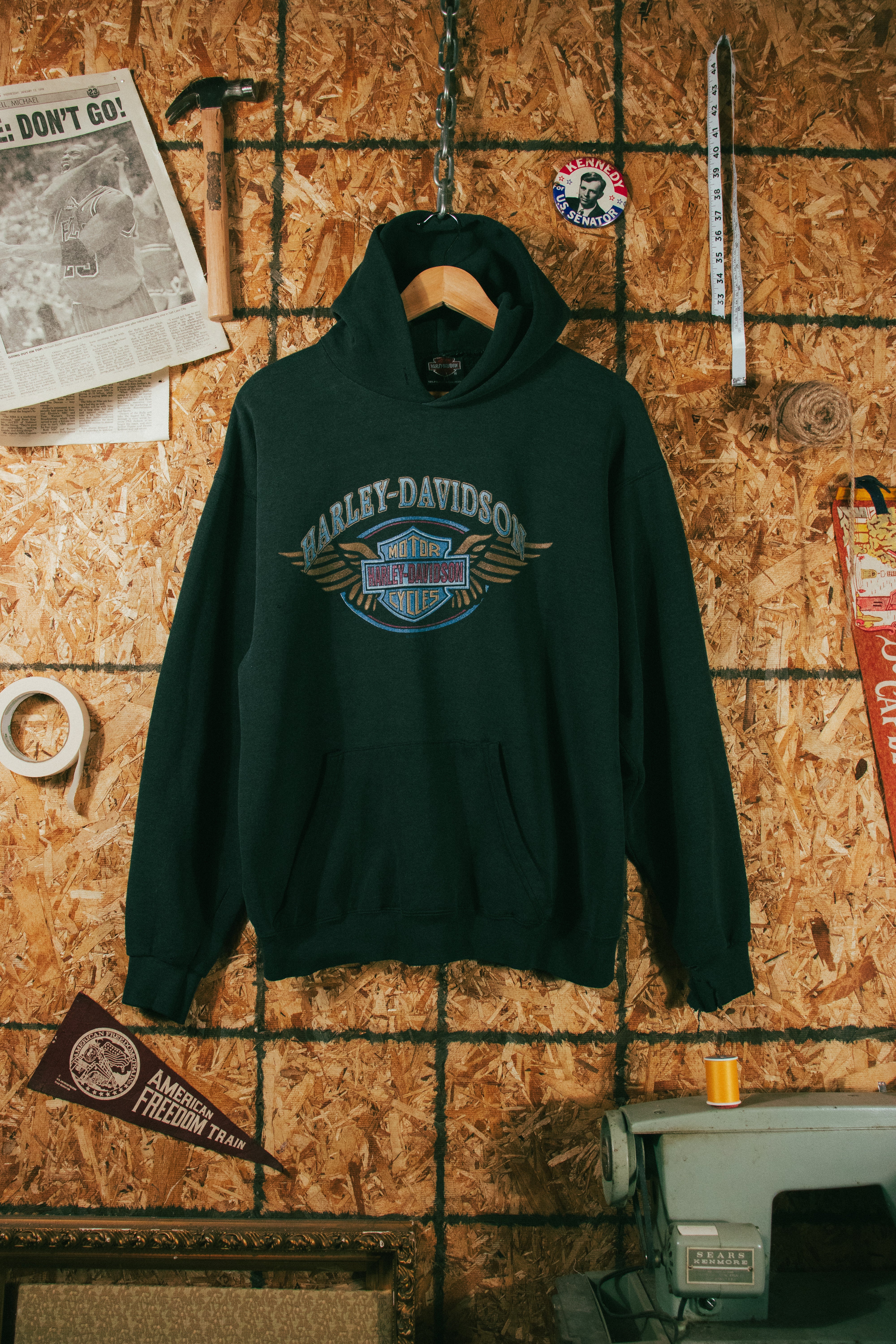 Vintage 1995 Spitzie's Albany Harley Davidson Hoodie – Grateful