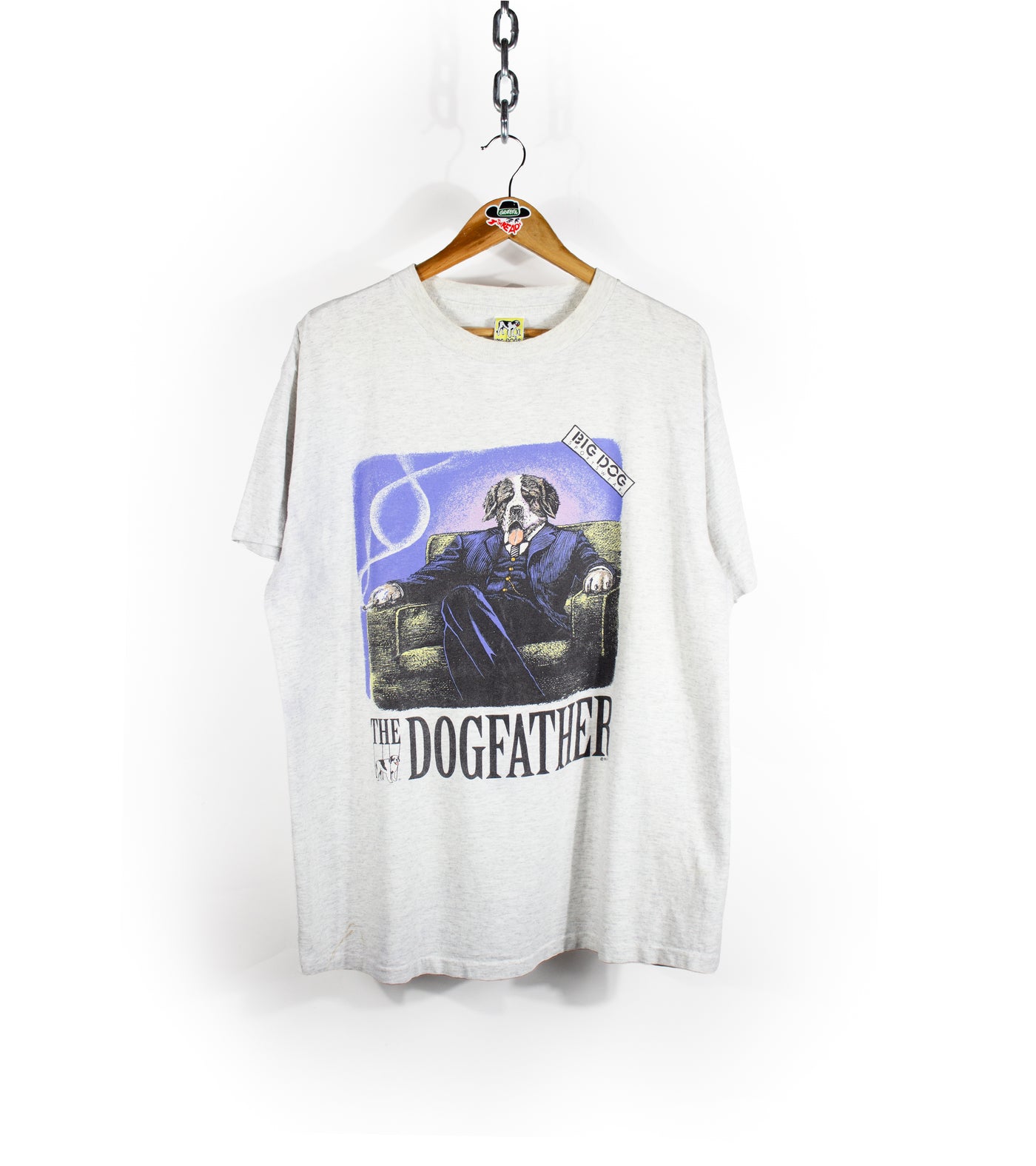 Vintage 90s Big Dogs 'The Dogfather' T-Shirt