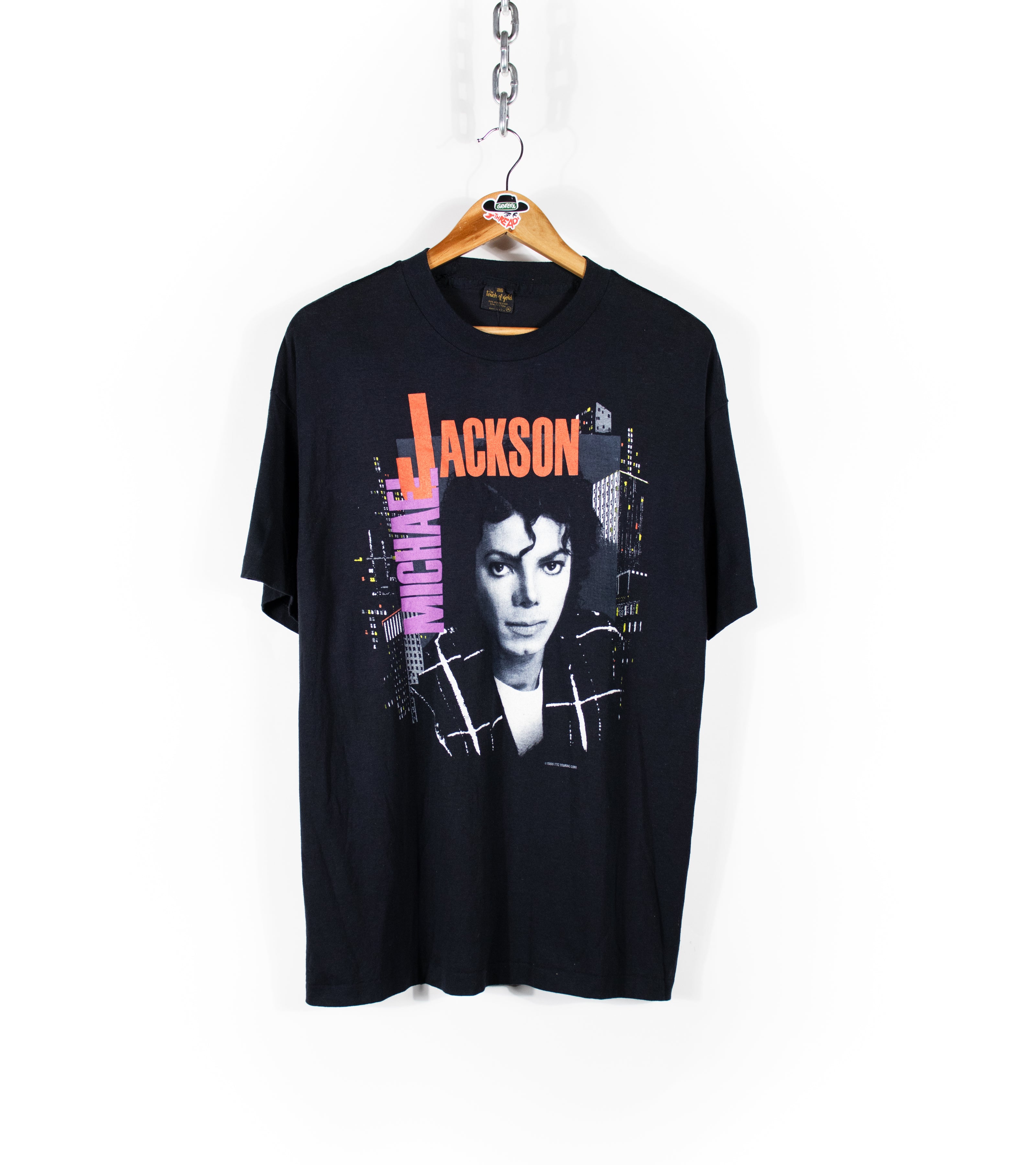Vintage 1988. Michael Jackson 'Bad' Tour T-Shirt – Grateful Threads