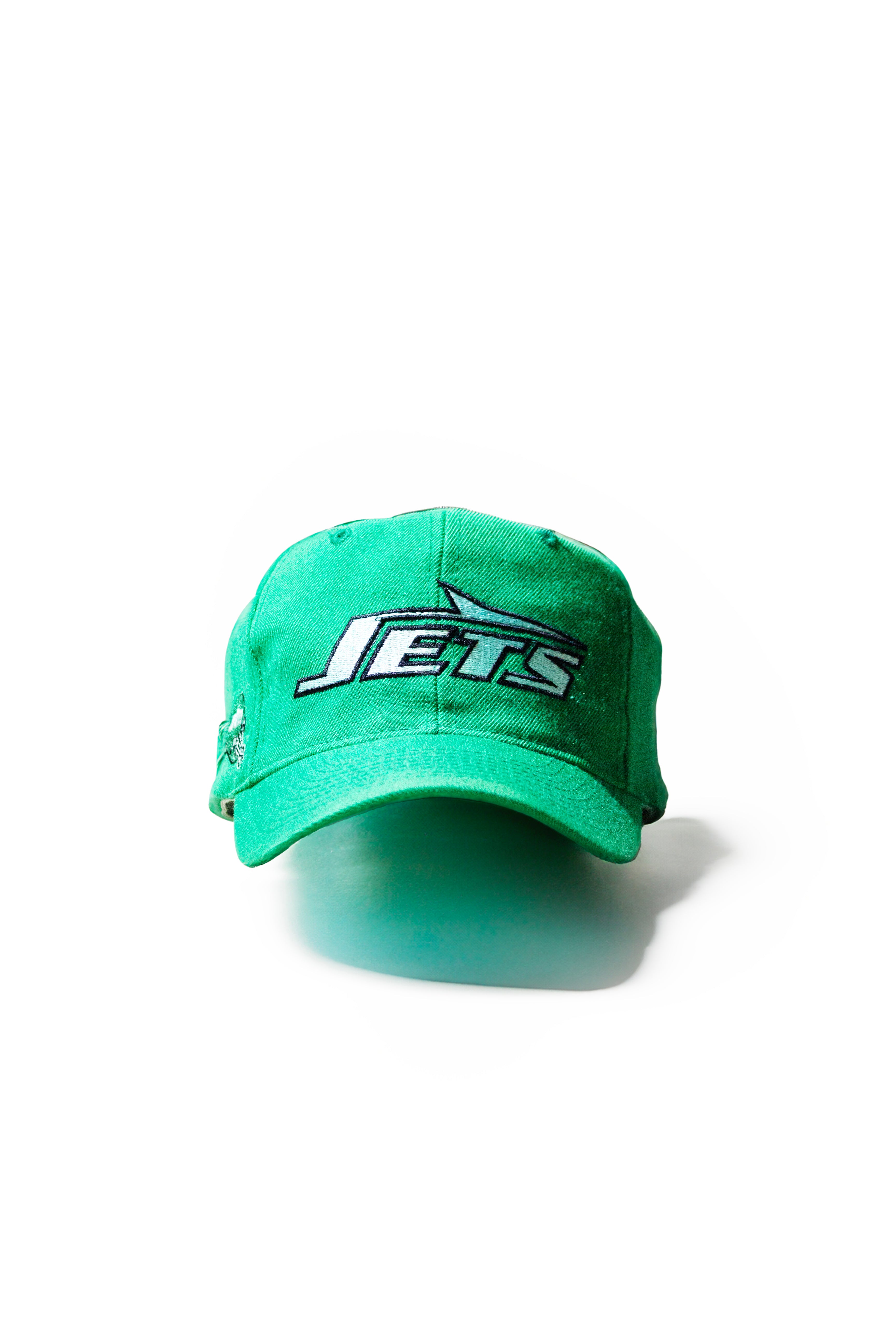 Vintage New York Jets Shark tooth SnapBack Hat 90s Logo Athletic