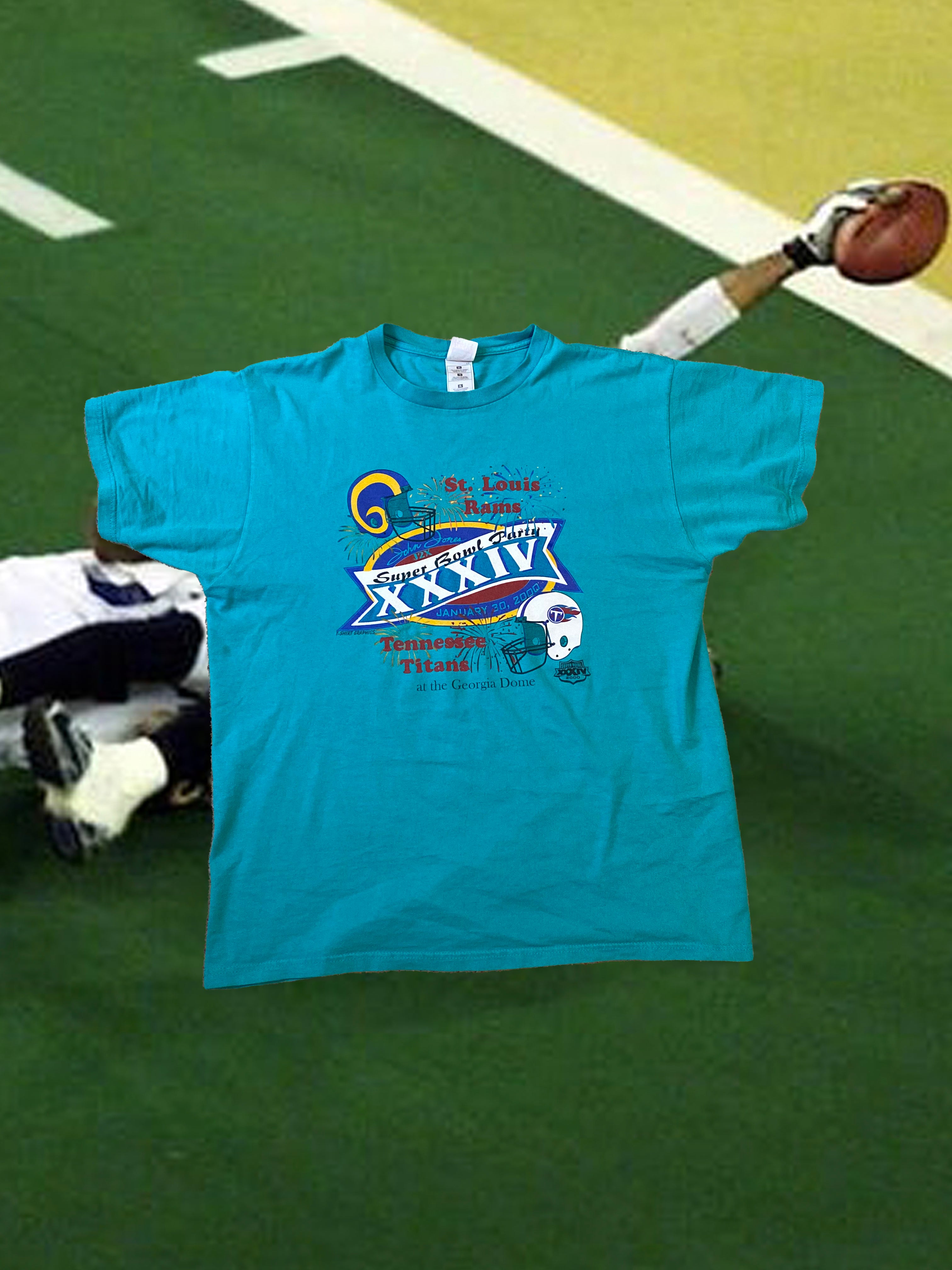 Vintage 2000 Super Bowl XXXIV Tee