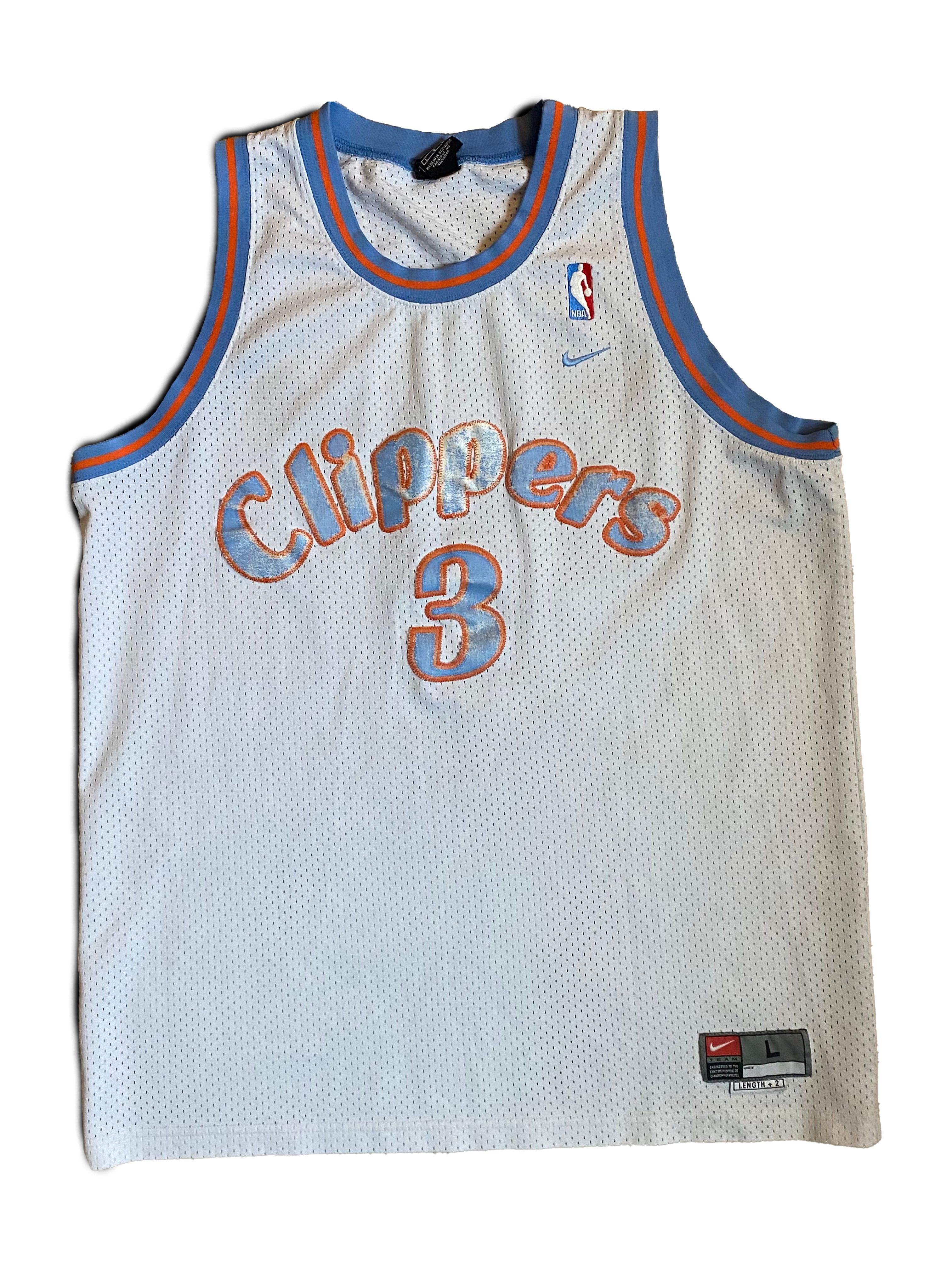 NEW Nike Authentic LA Clippers Quentin Richardson Jersey Large+2