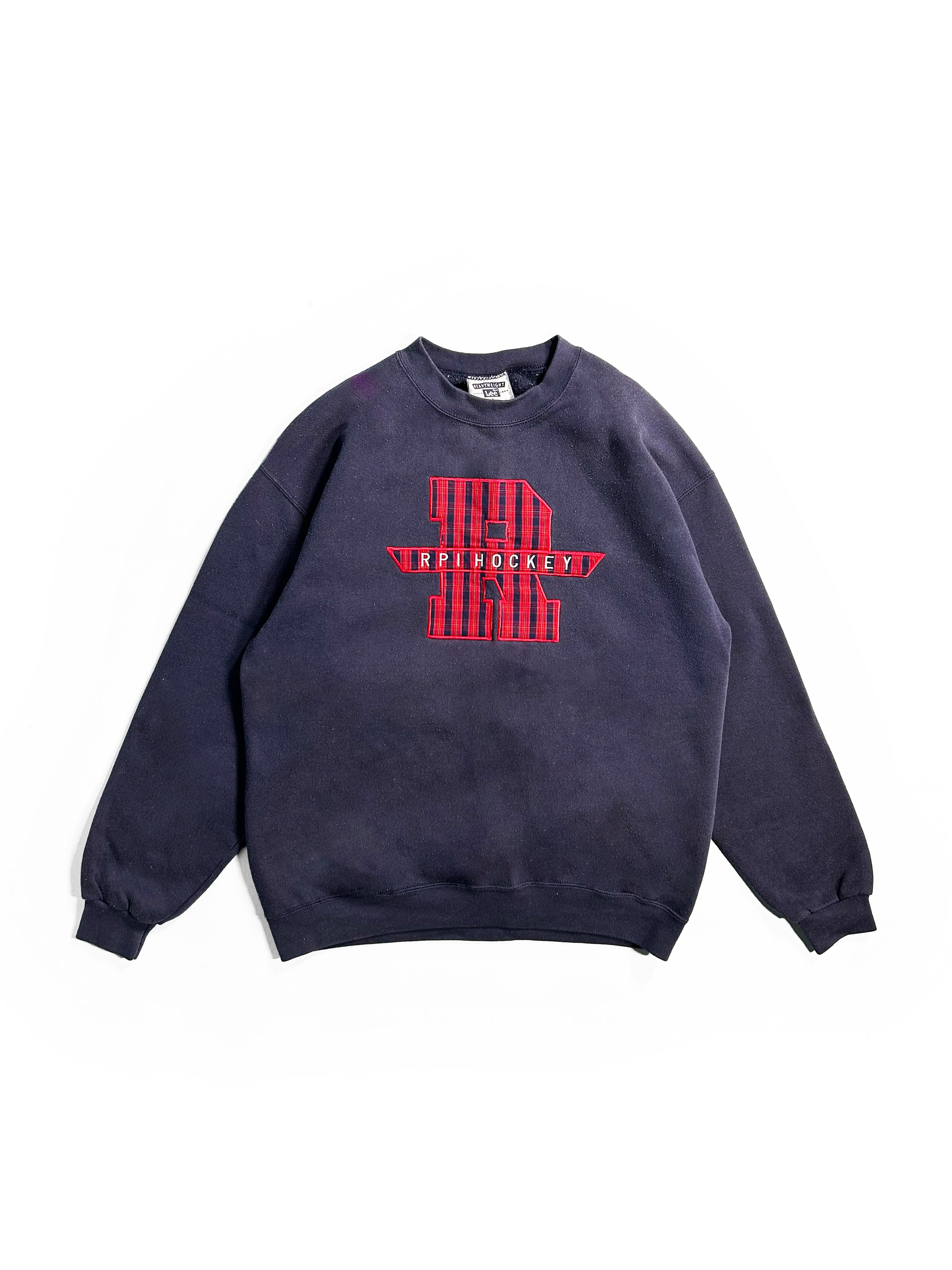 Vintage 90s RPI Hockey Embroidered Crewneck – Grateful Threads