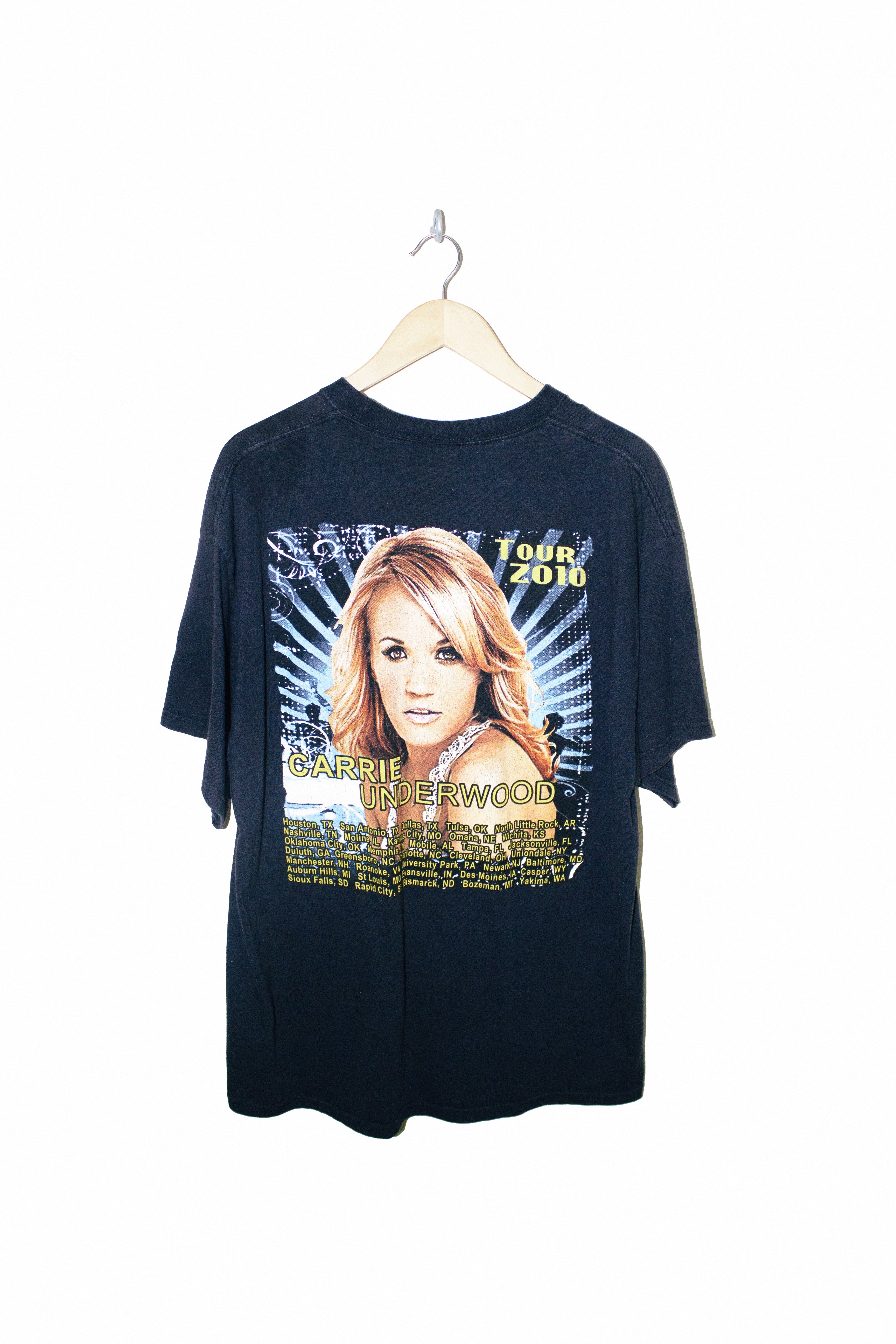 Vintage 2010 Carrie Underwood Tour T-Shirt – Grateful Threads