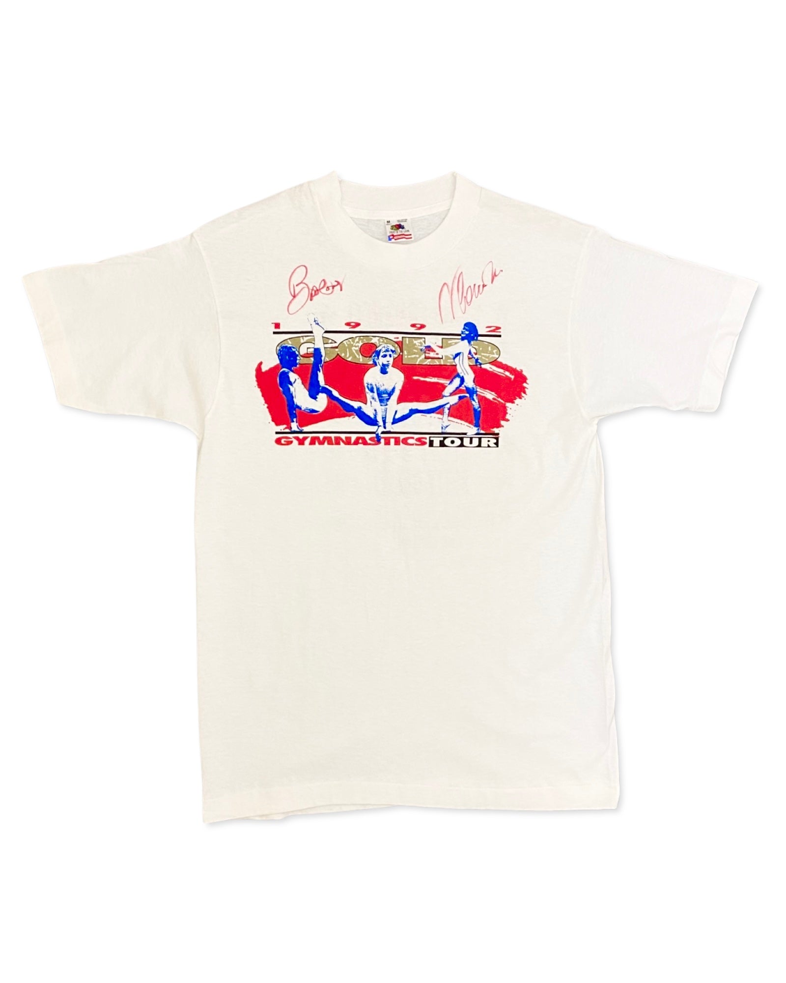 POINT by Cornelius Nadia Comaneci Tシャツ Vintage 1992 Nadia Comaneci Gymnastics Tour T-Shirt – Grateful Threads