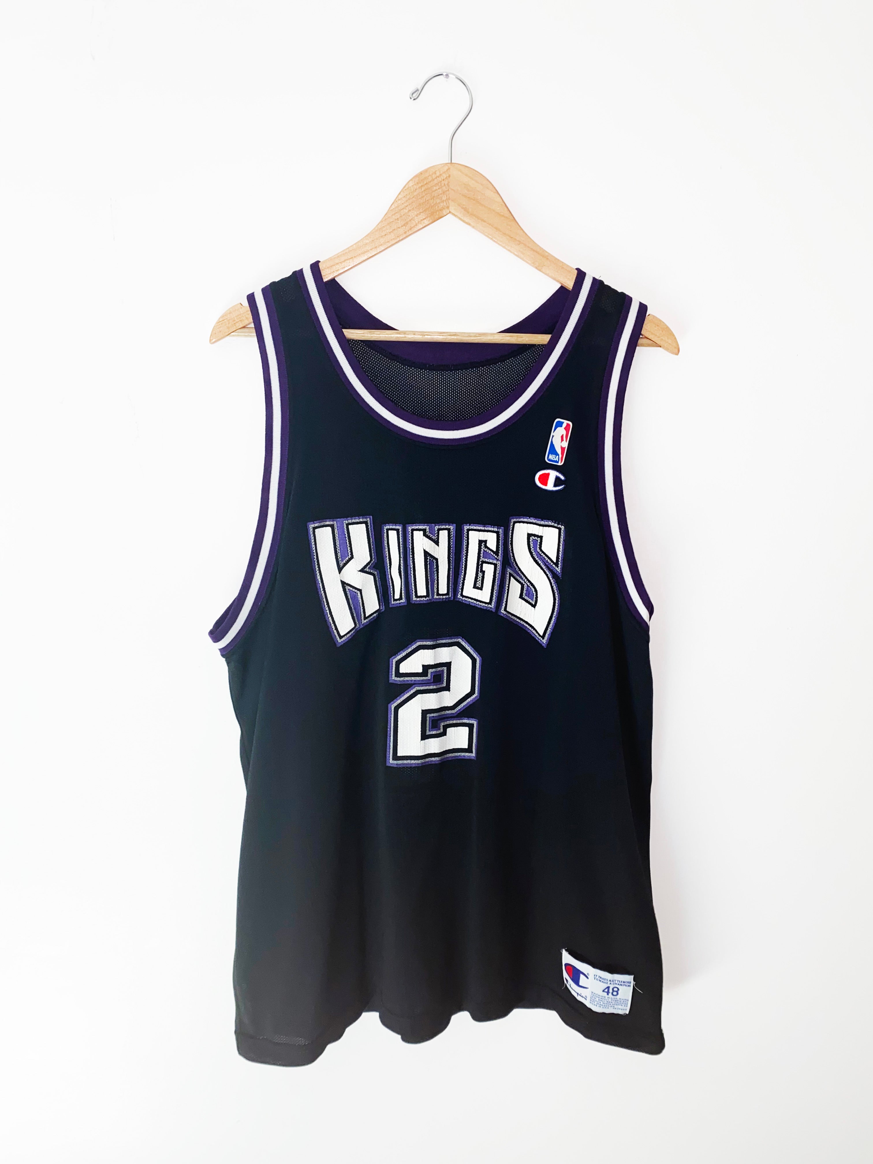 NBA Authentic Sacramento Kings Champion Jersey Mitch Richmond Size 48