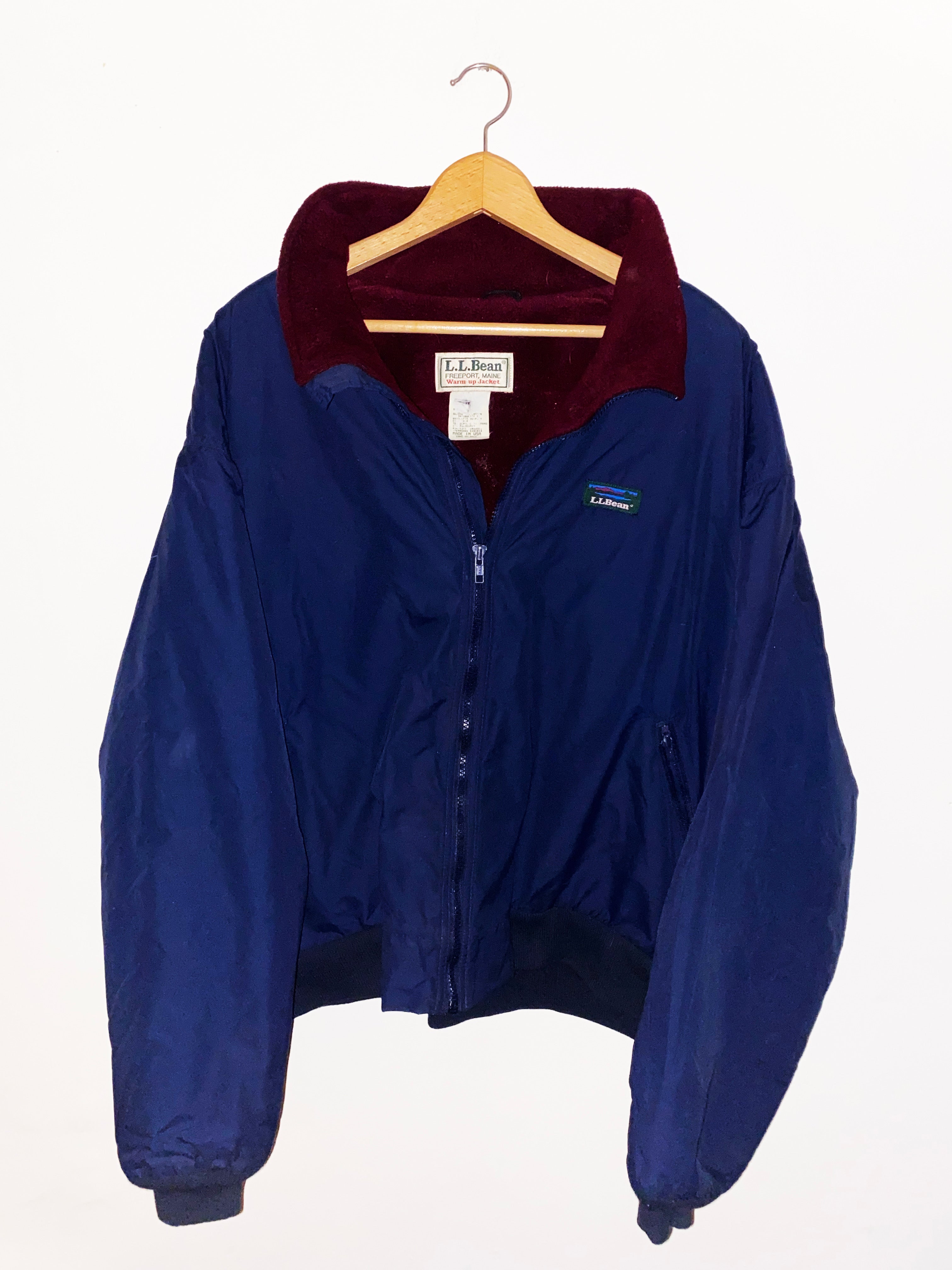 Vintage LL Bean Warm Up Jacket