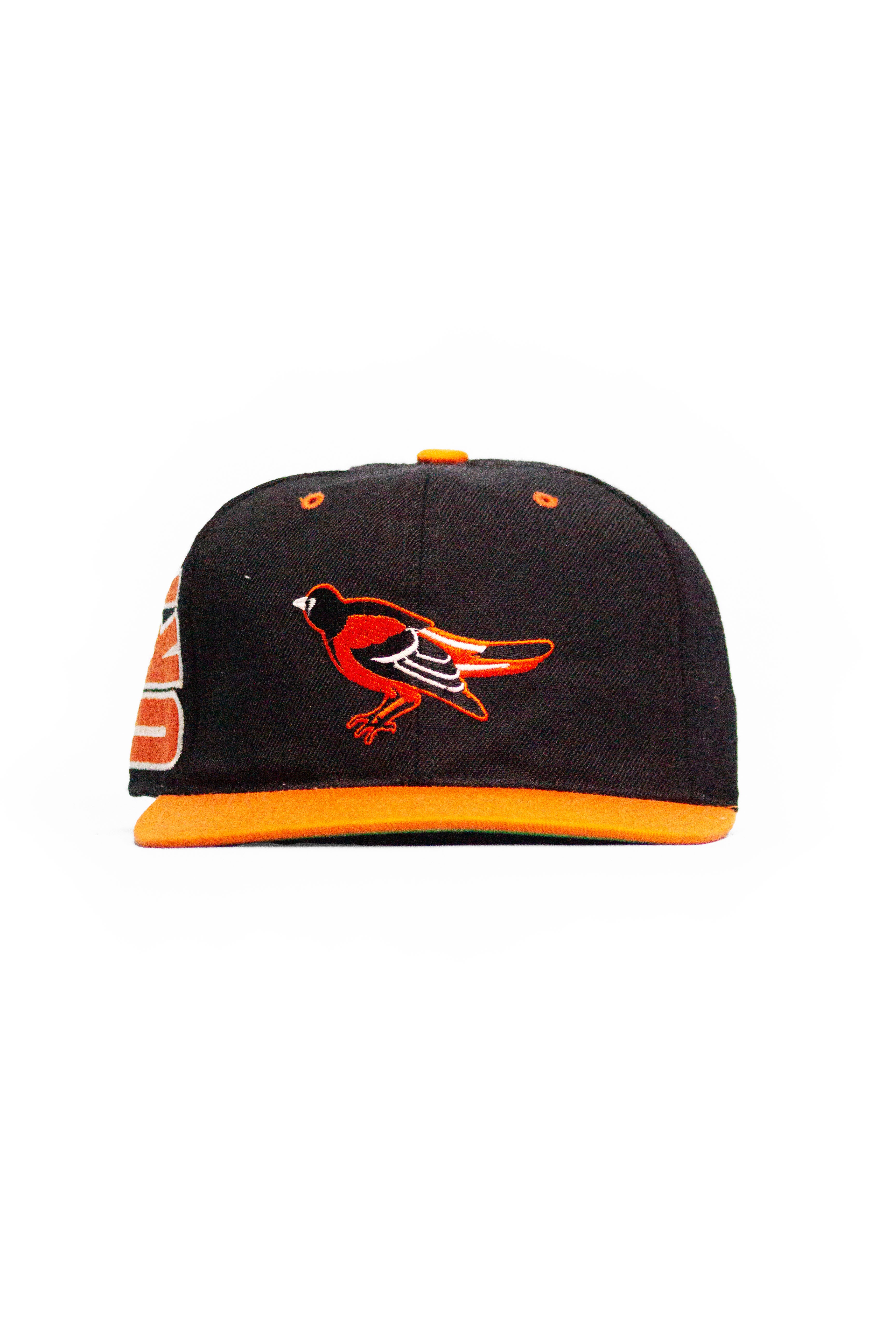 Baltimore Orioles Vintage Series Stars and Stripes Patch 59FIFTY Fitted Hat 7 1/8