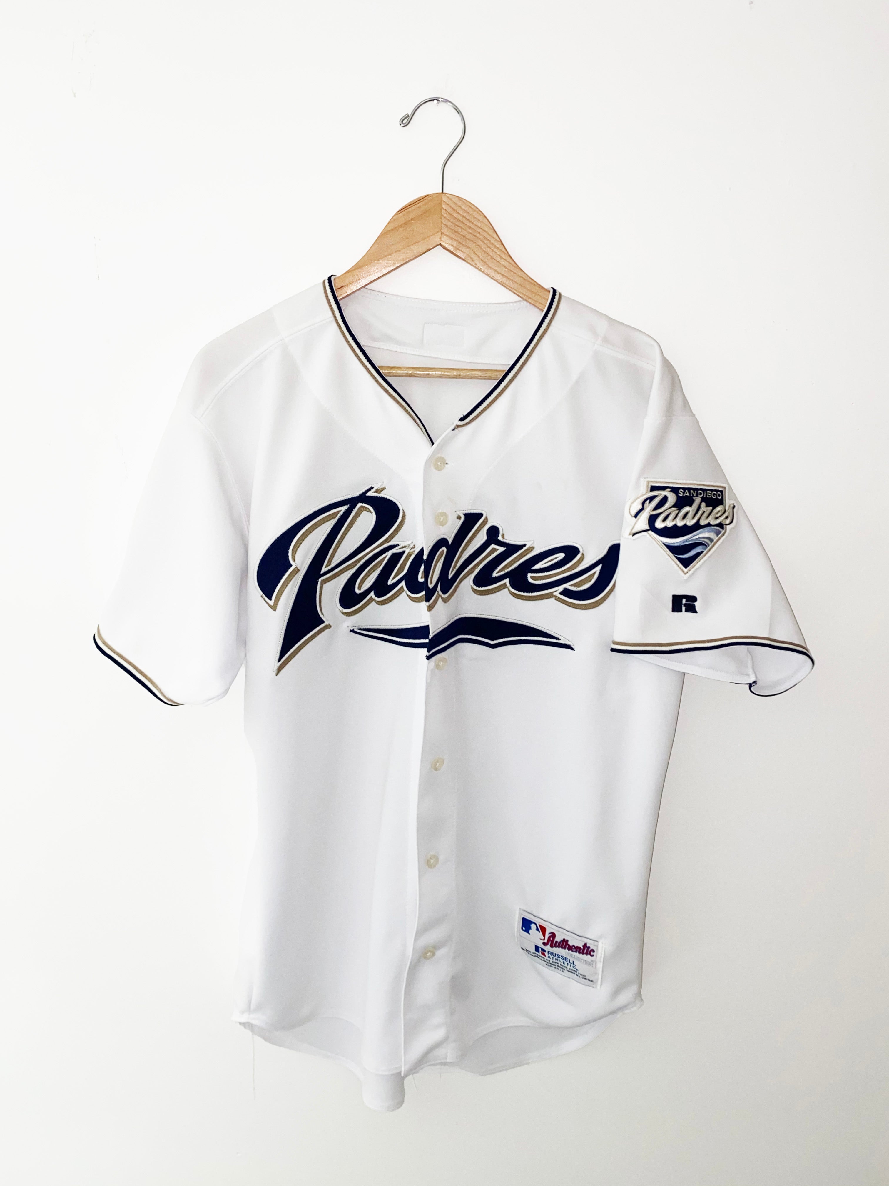 Vintage 2000 Padres Home Russell Athletic Jersey - XXL