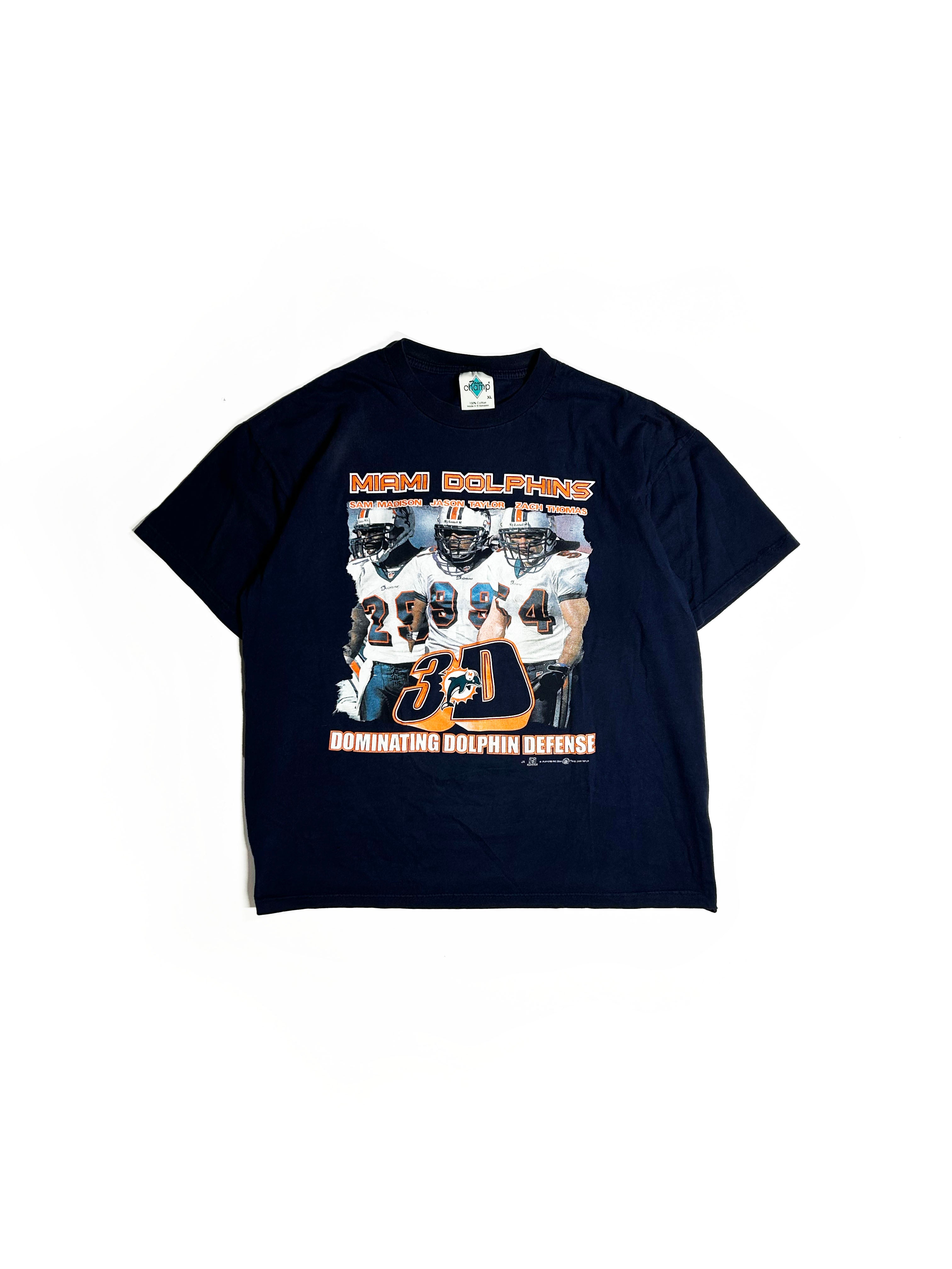 Miami Dolphins Vintage 3D T-Shirts