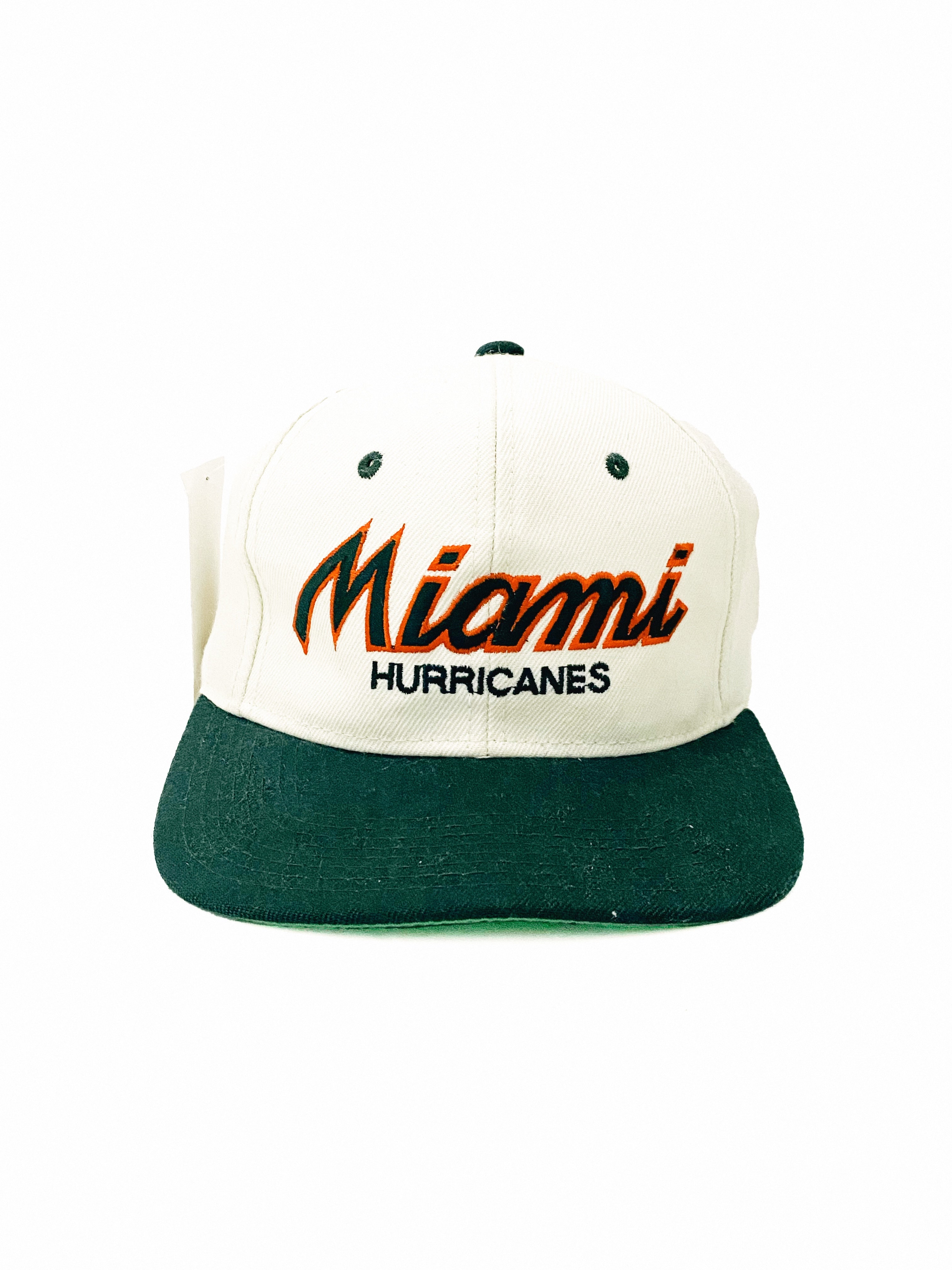 Vintage Miami Hurricanes Wool Sports Specialties Snapback