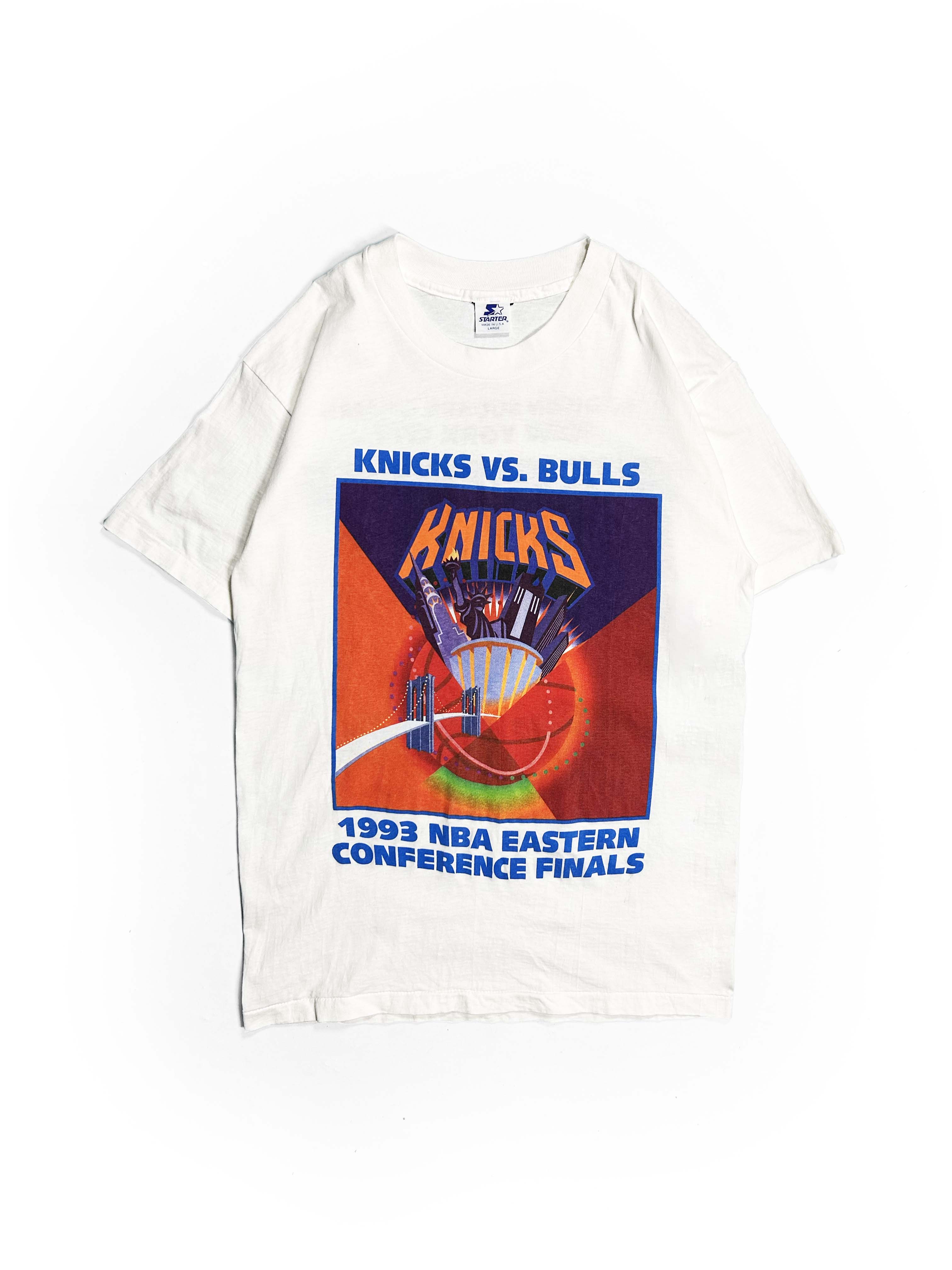 Vintage 1993 ECF Knicks vs. Bulls MSG Starter T-Shirt – Grateful 