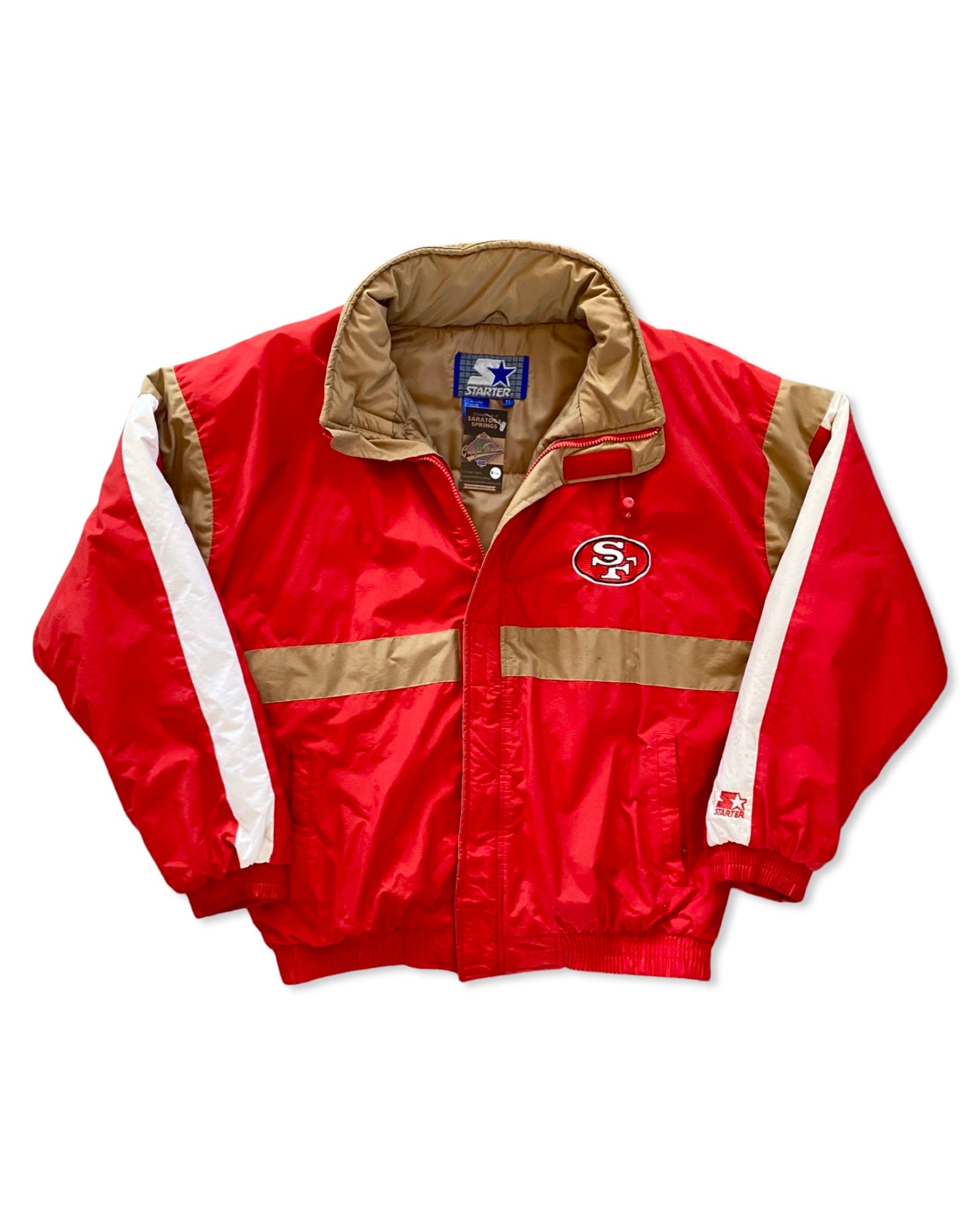 Vintage 90s San Francisco 49ers Niners NFL Starter Jacket Coat 