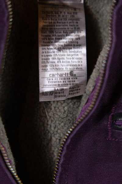 Vintage Carhartt Detroit Jacket —Purple WJ097 BGP