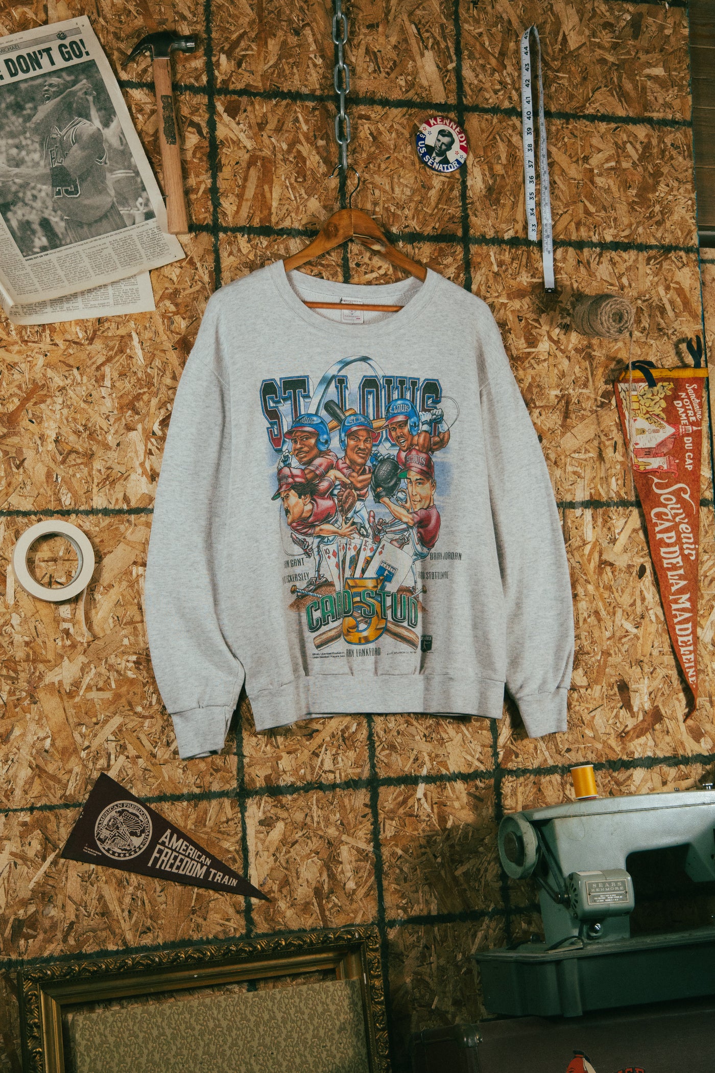 Vintage 1995 ‘5 Star Stud’ Xplosion St. Louis Cardinals Crewneck