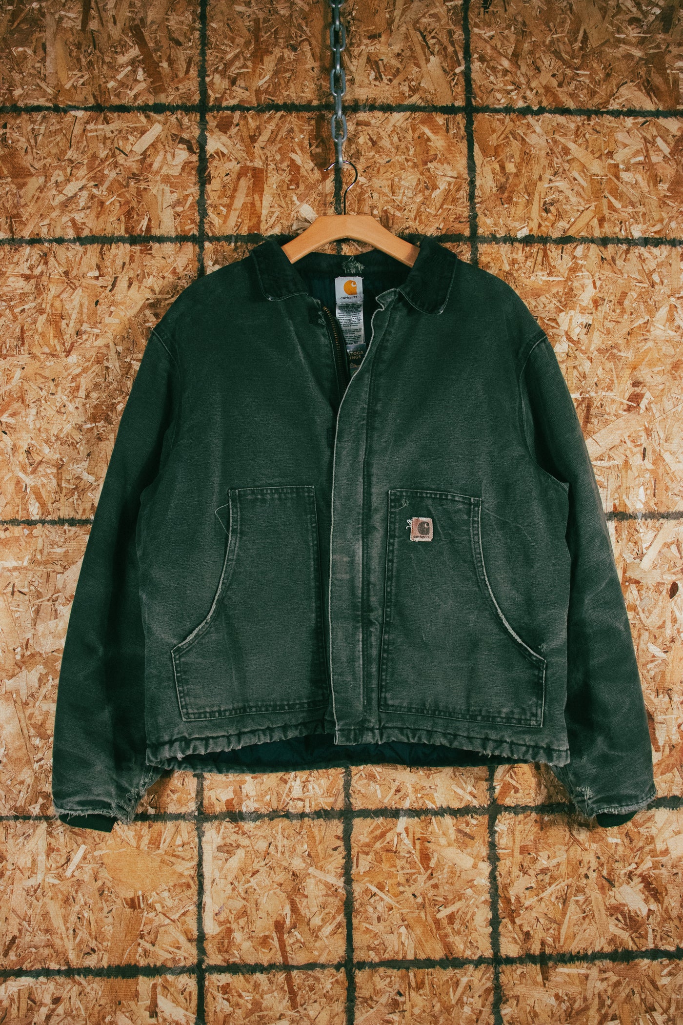 Vintage 90s Carhartt Jacket - Olive