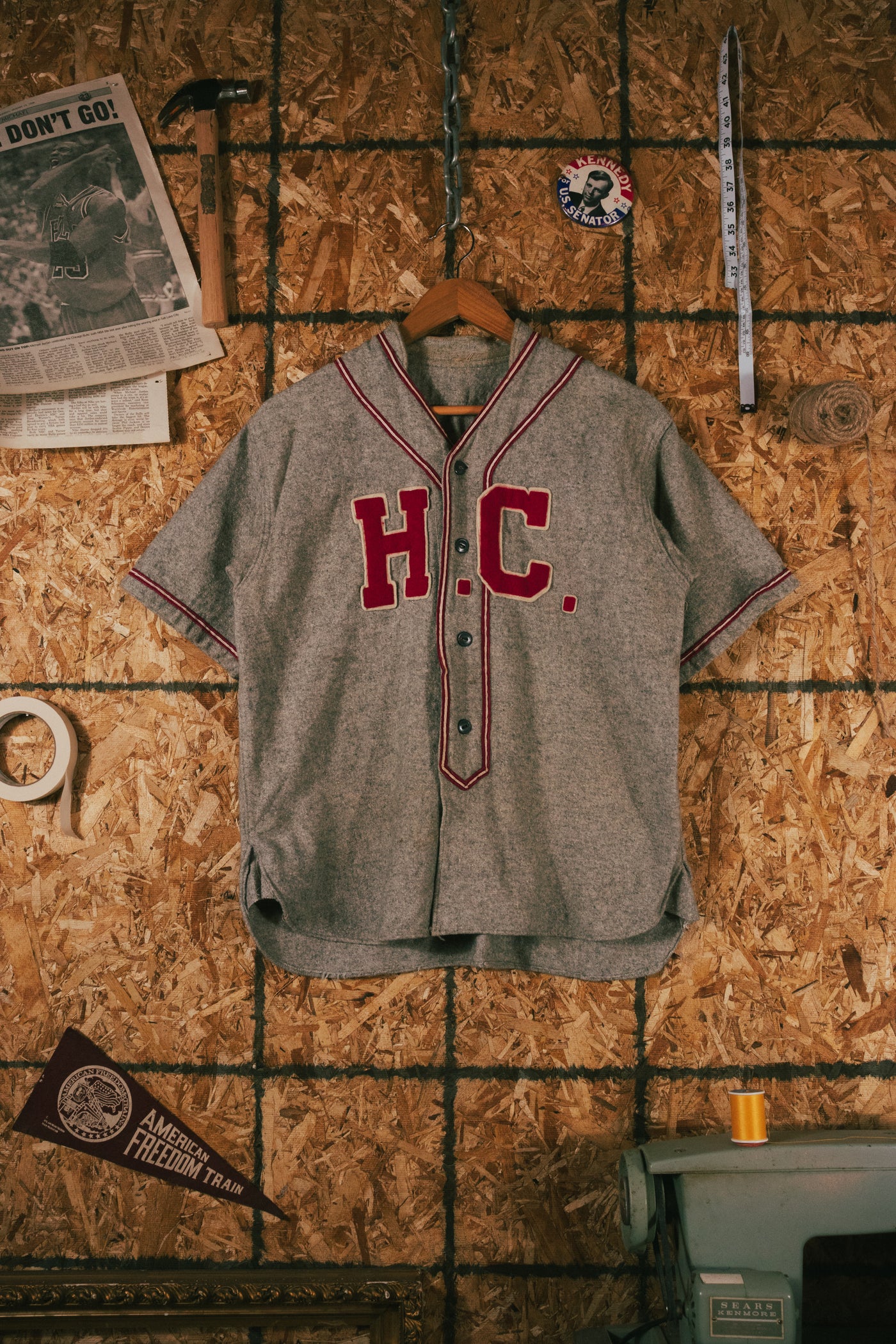 Vintage 50s/60s College Baseball Jersey