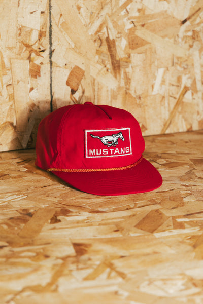 Vintage 80s Mustang Snapback