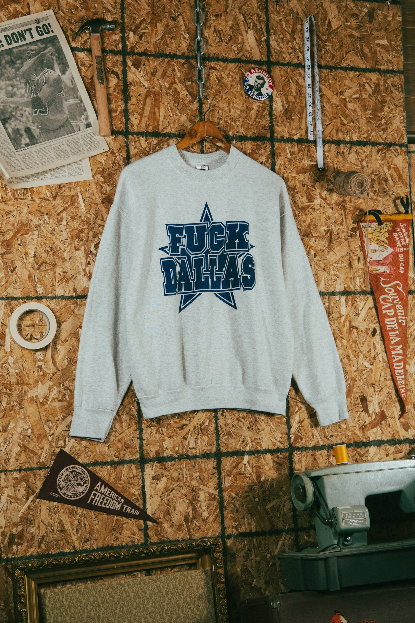 Vintage 90s “F*ck Dallas” Crewneck