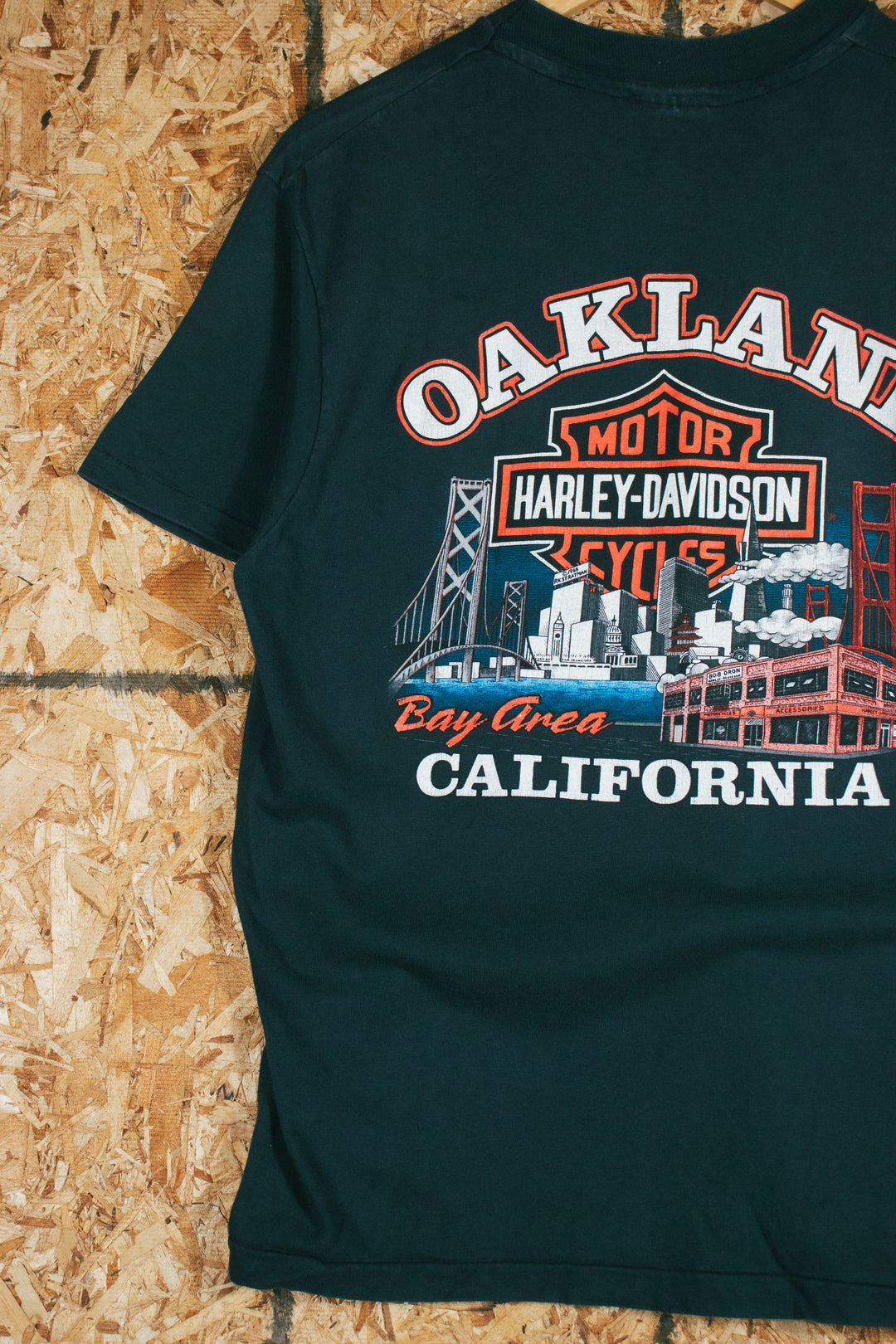 Vintage 1988 Oakland California Harley Davidson T-Shirt – Grateful
