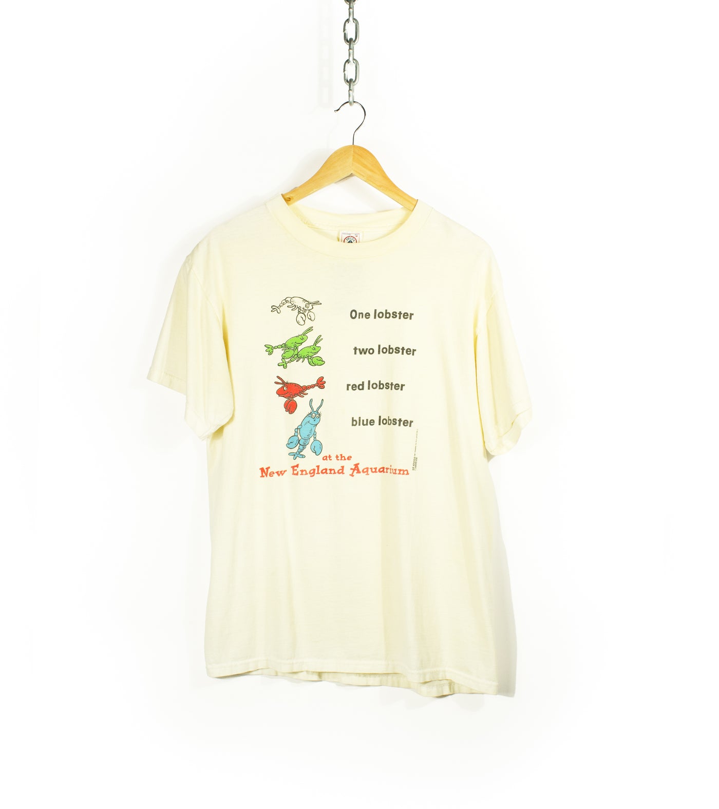 Vintage 90s Lobster Dr. Suess Parody T-Shirt