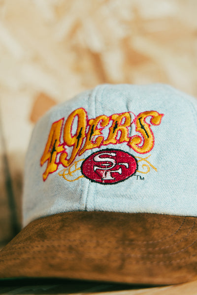 Vintage 90s San Francisco 49ers Denim Snapback
