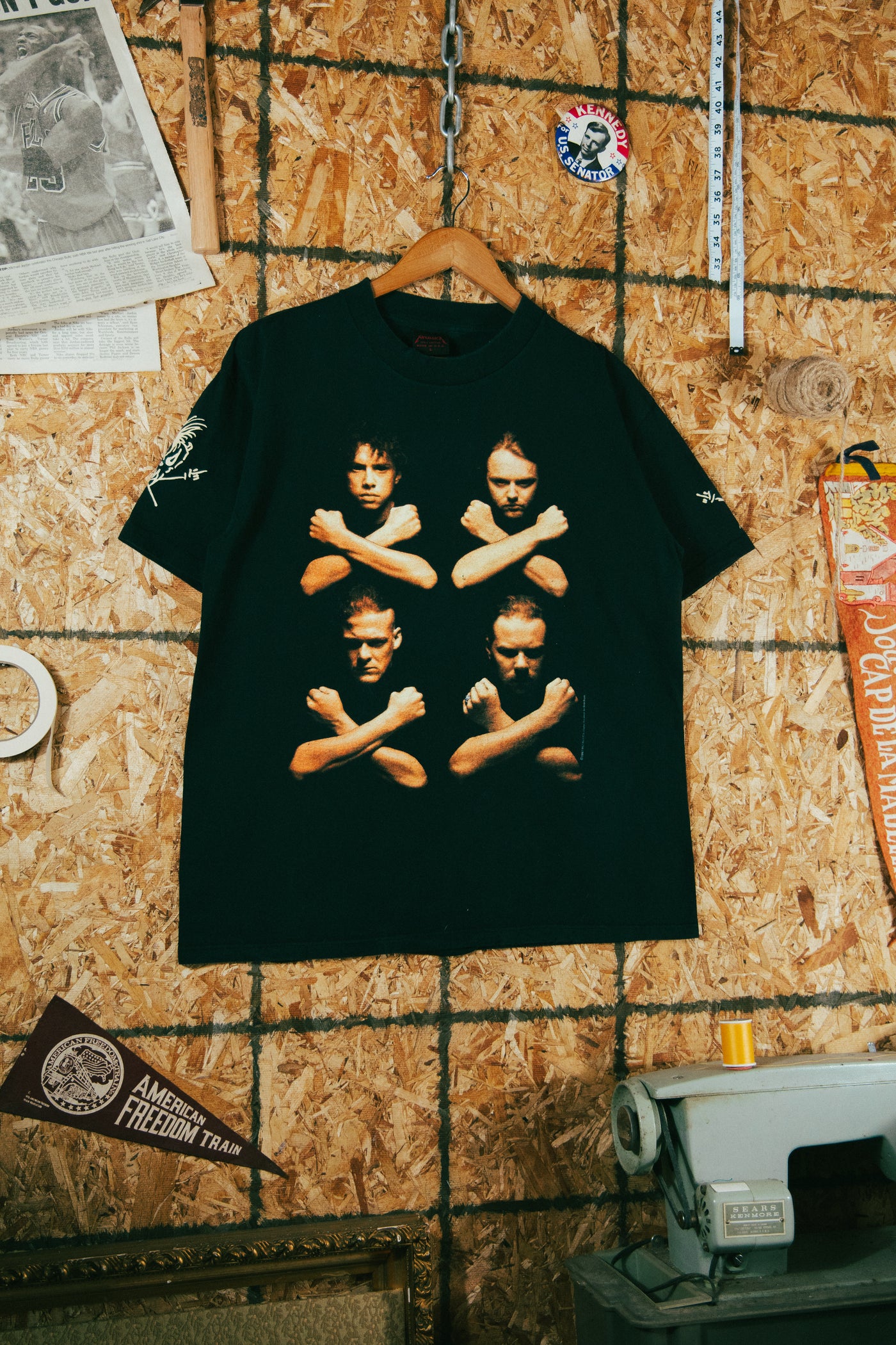 Vintage 1992 ‘Birth, School, Metallica, Death’ T-Shirt