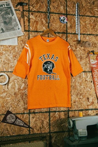 Vintage 70s Texas Football 3/4 Sleeve Shirt