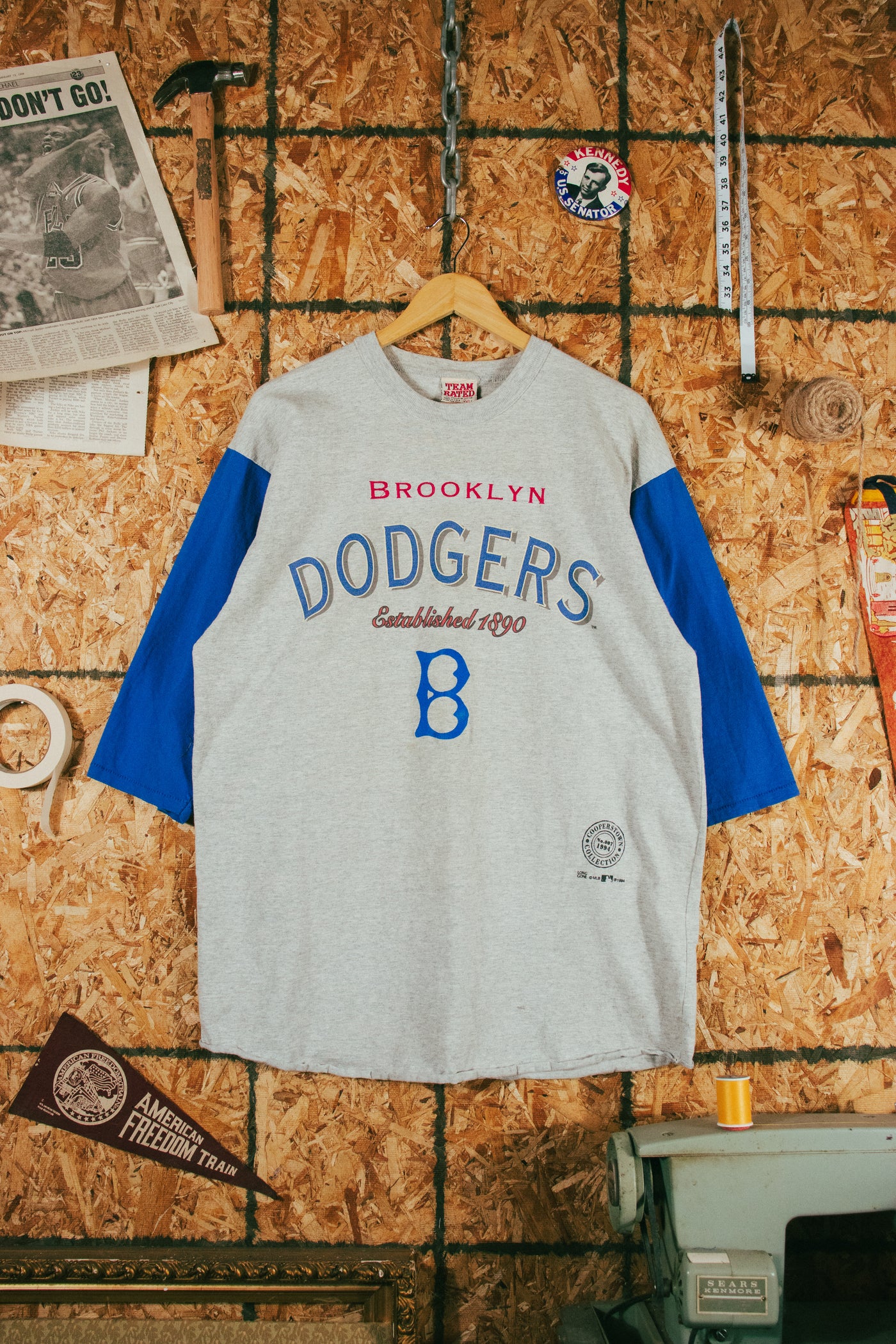 Vintage 1994 Brooklyn Dodgers Cooperstown Collection Shirt