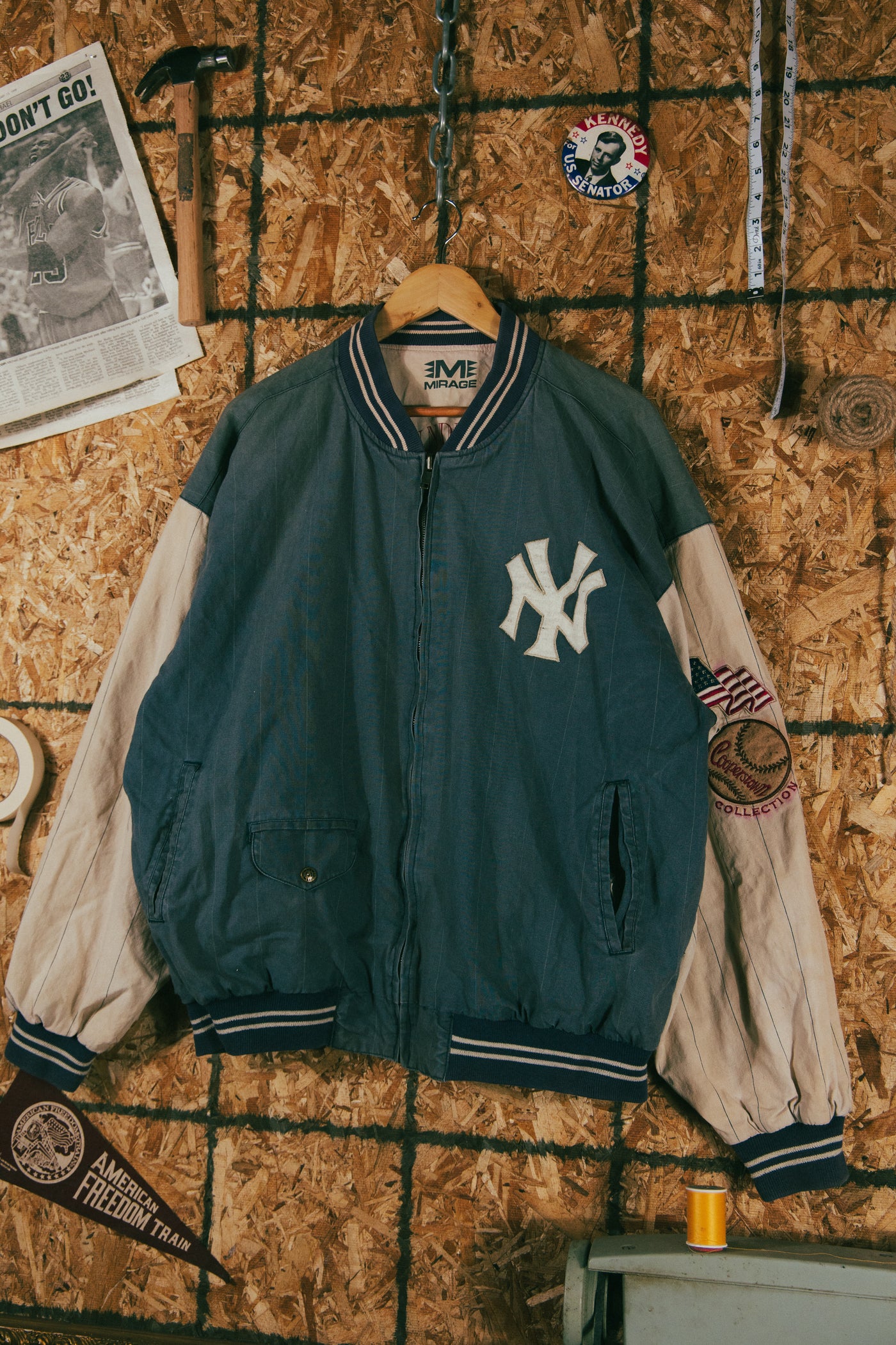 Vintage 90s Mirage New York Yankees Bomber Jacket – Grateful Threads