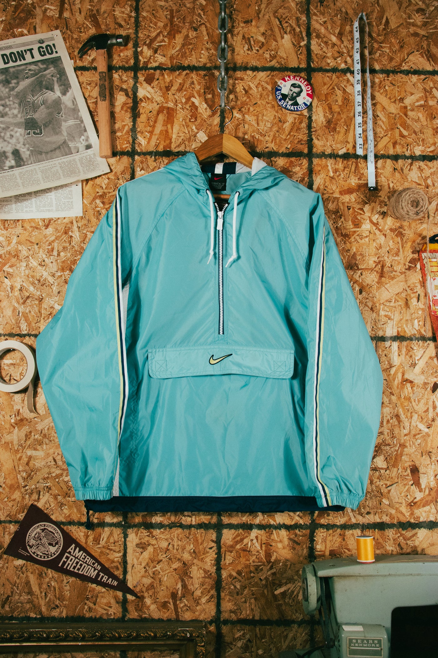 Vintage 90s Nike Swoosh Windbreaker