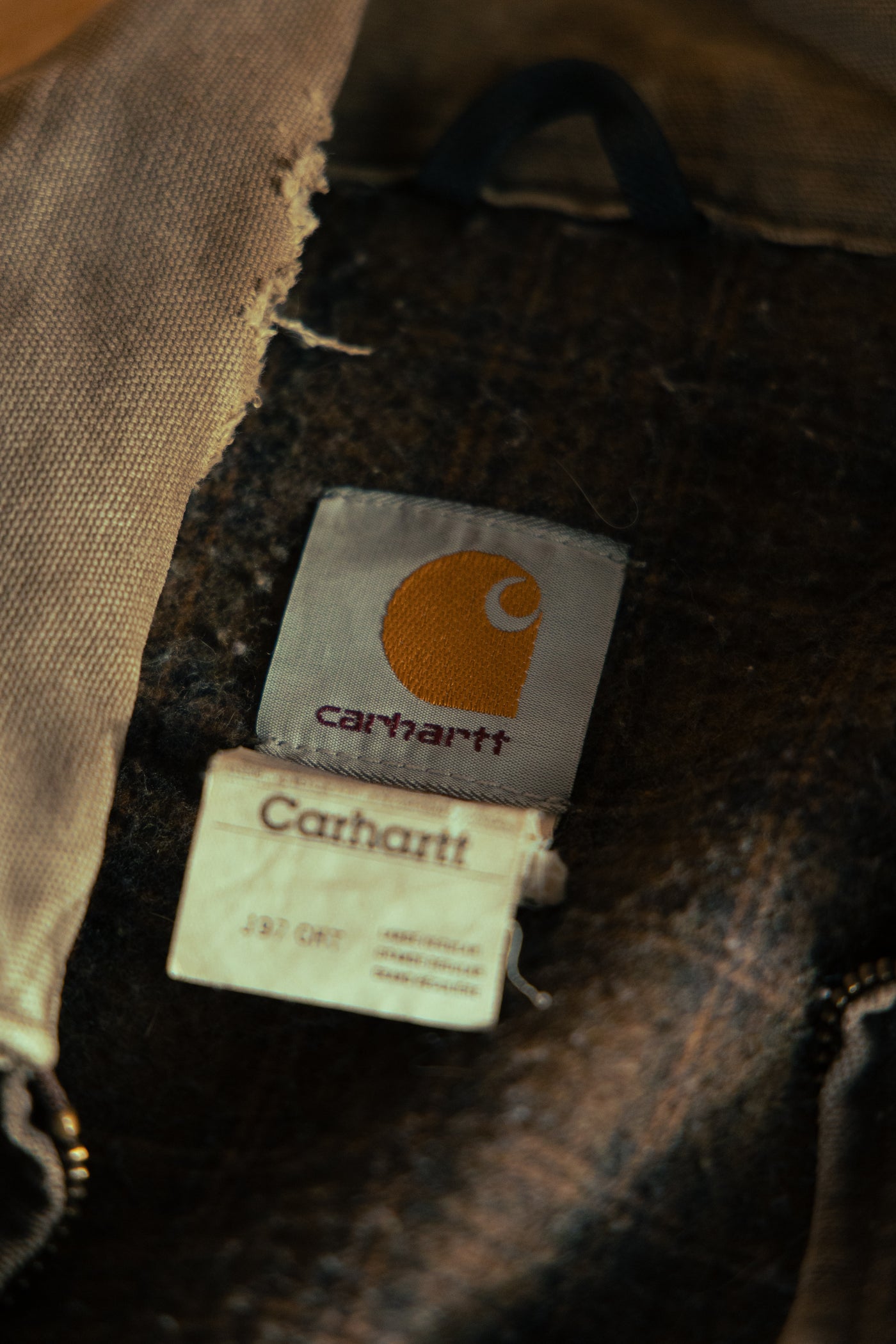 Vintage 90s J97 CHT Carhartt Detroit Jacket