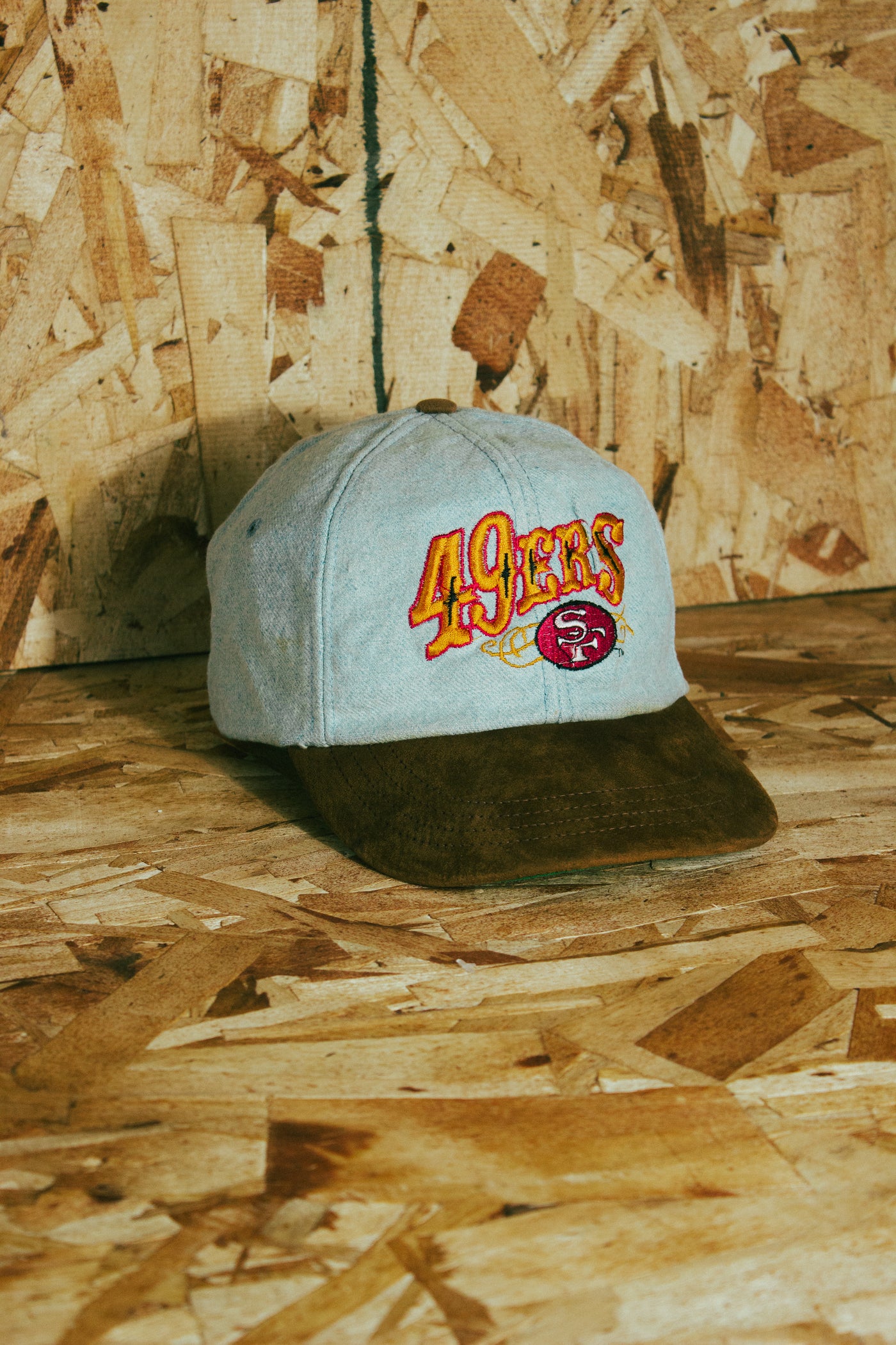 Vintage 90s San Francisco 49ers Denim Snapback