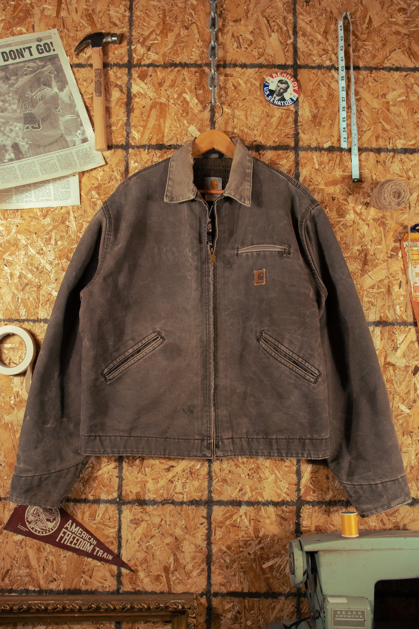 Vintage 90s J97 CHT Carhartt Detroit Jacket