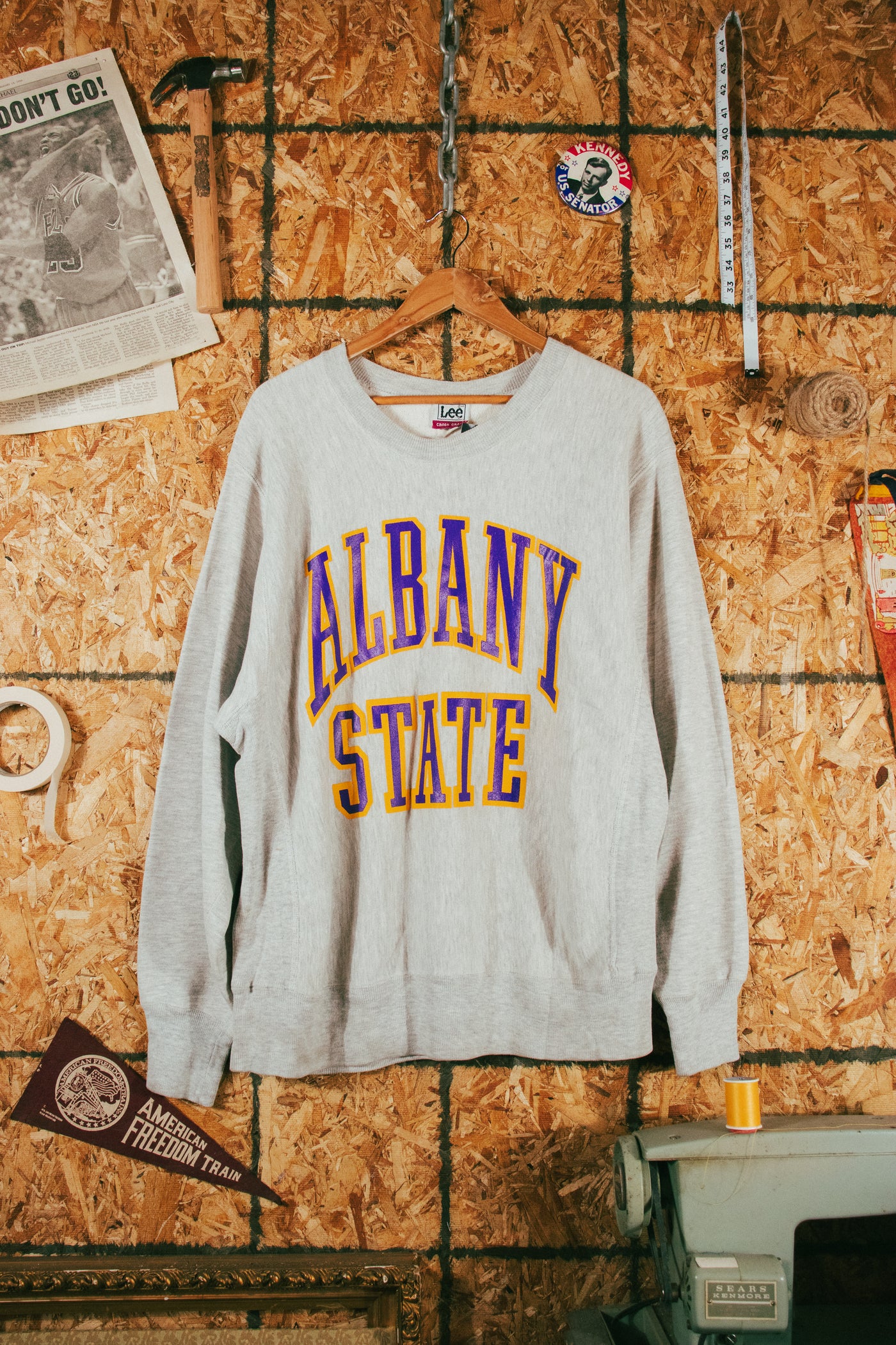 Vintage 90s Albany State Spellout Crewneck