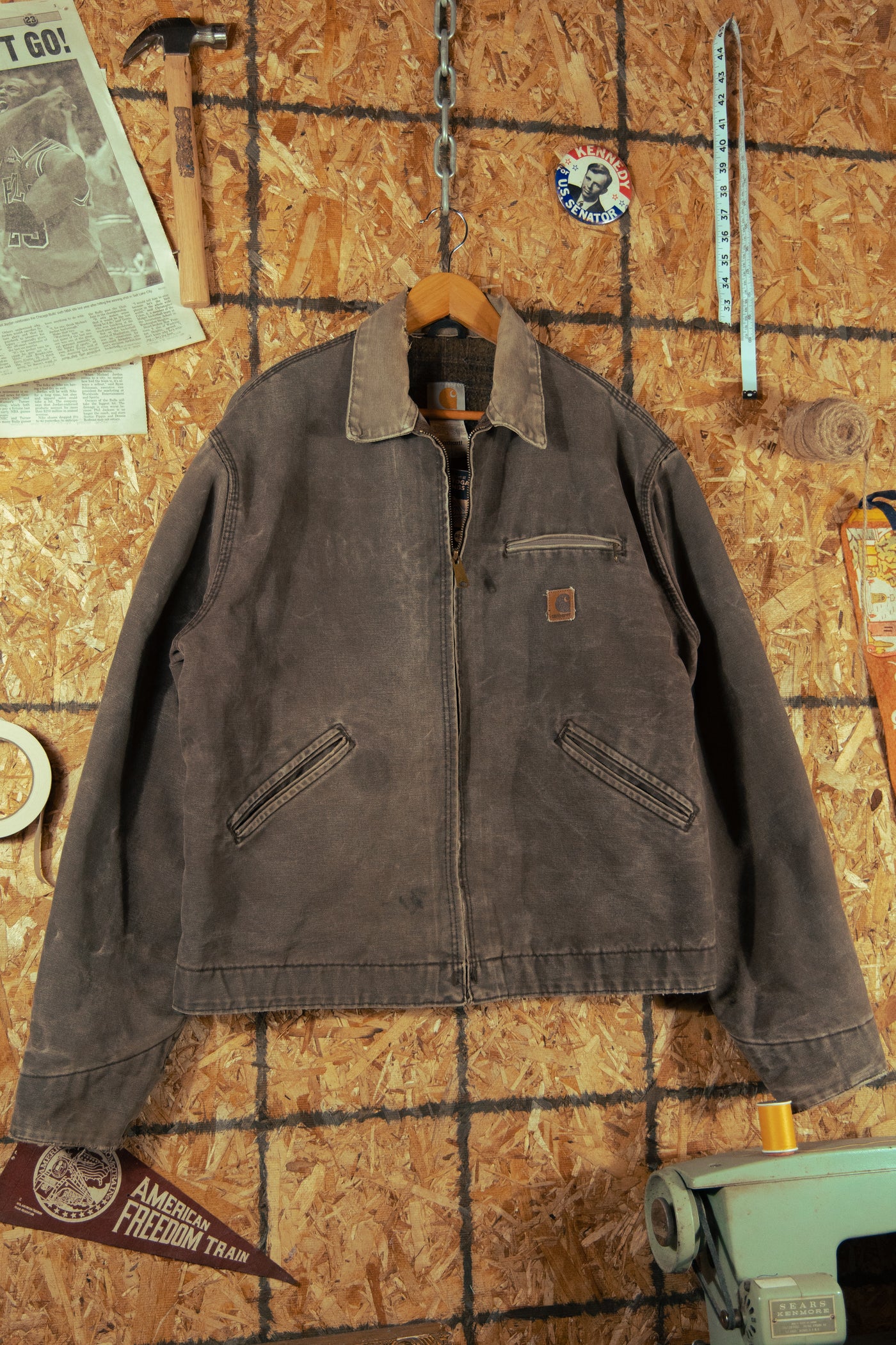 Vintage 90s J97 CHT Carhartt Detroit Jacket