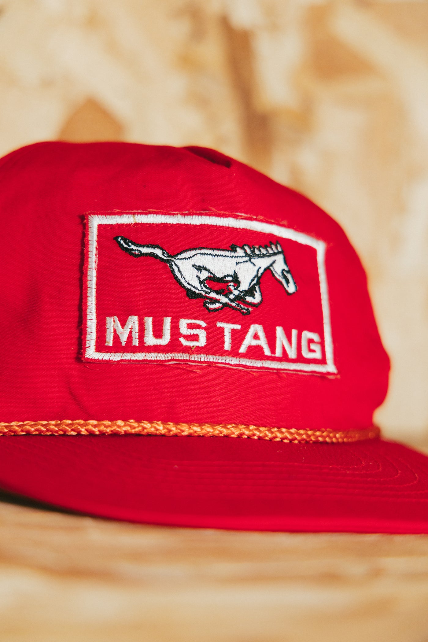 Vintage 80s Mustang Snapback