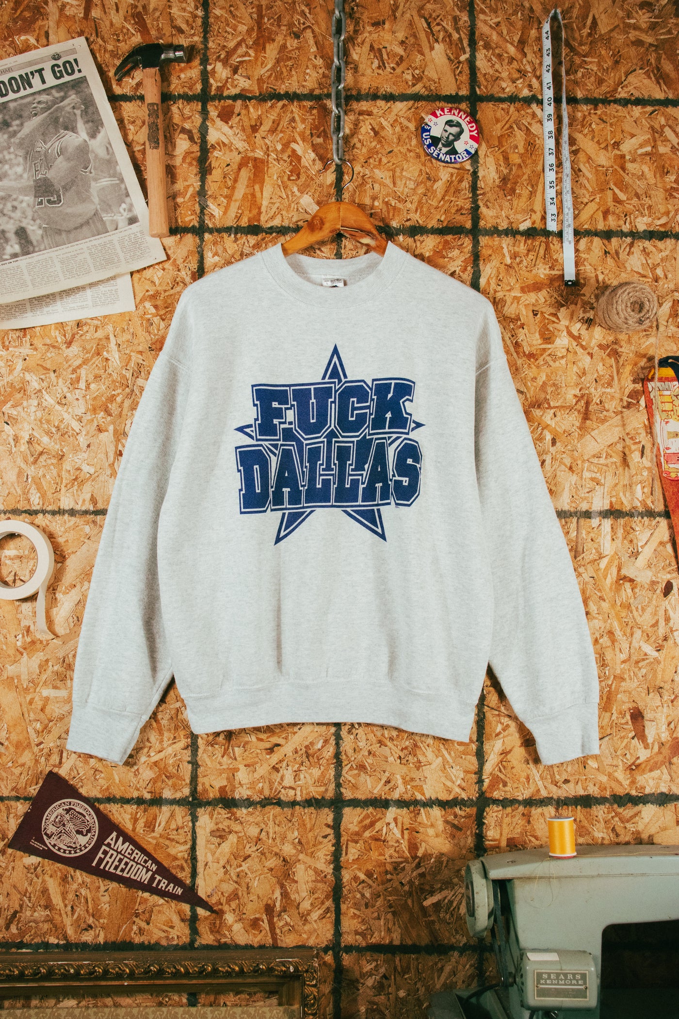 Vintage 90s “F*ck Dallas” Crewneck