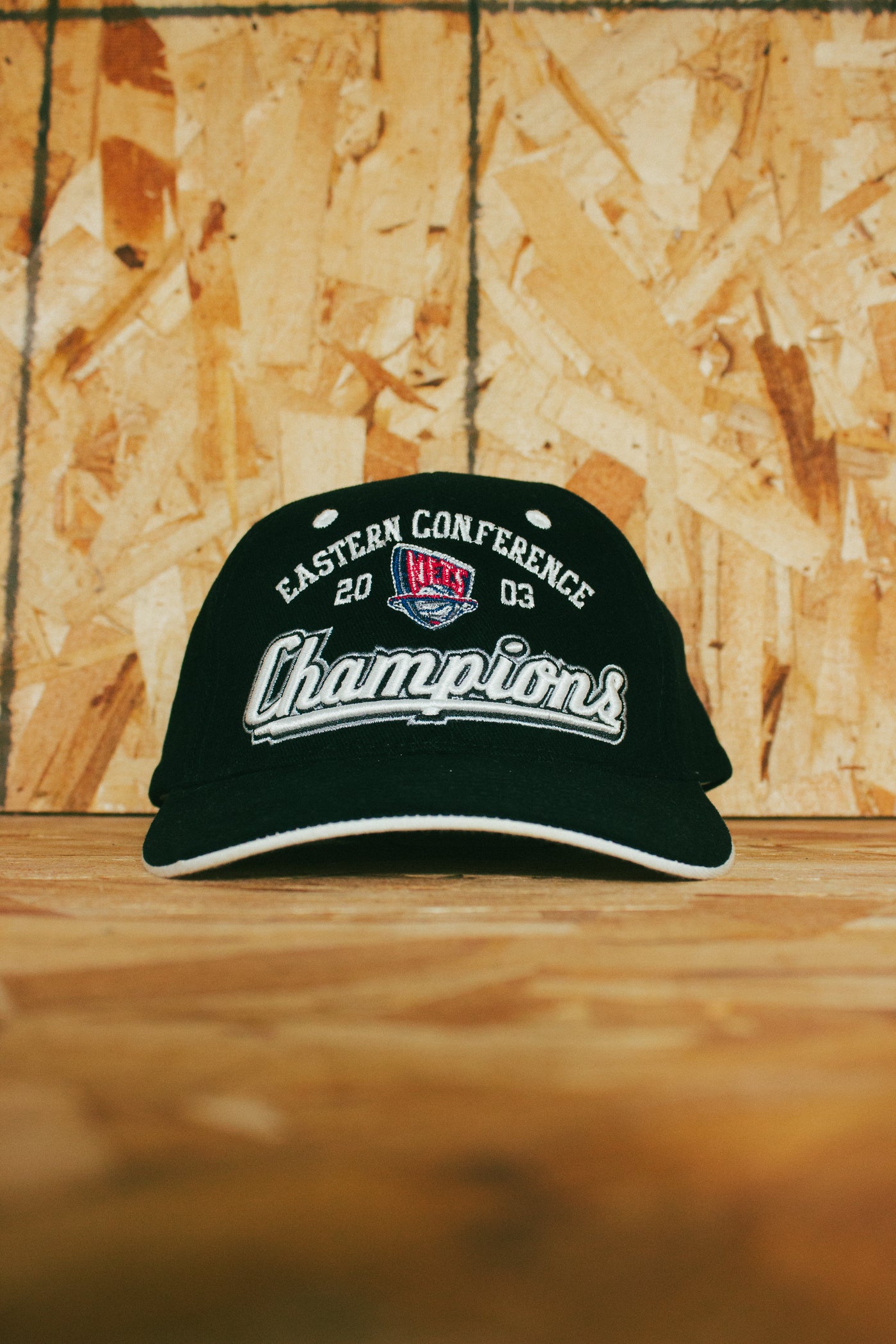 Vintage 2003 New Jersey Nets Velcro Hat