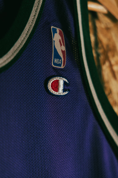 Vintage 90s Glenn Robinson Milwaukee Bucks Champion Jersey