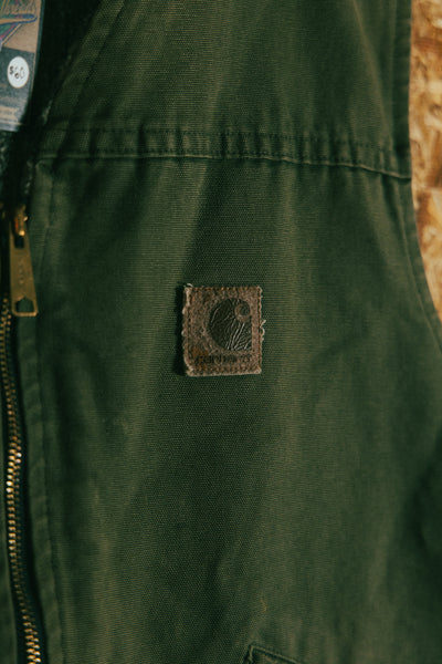Vintage 90s Carhartt Aztec Lined Vest