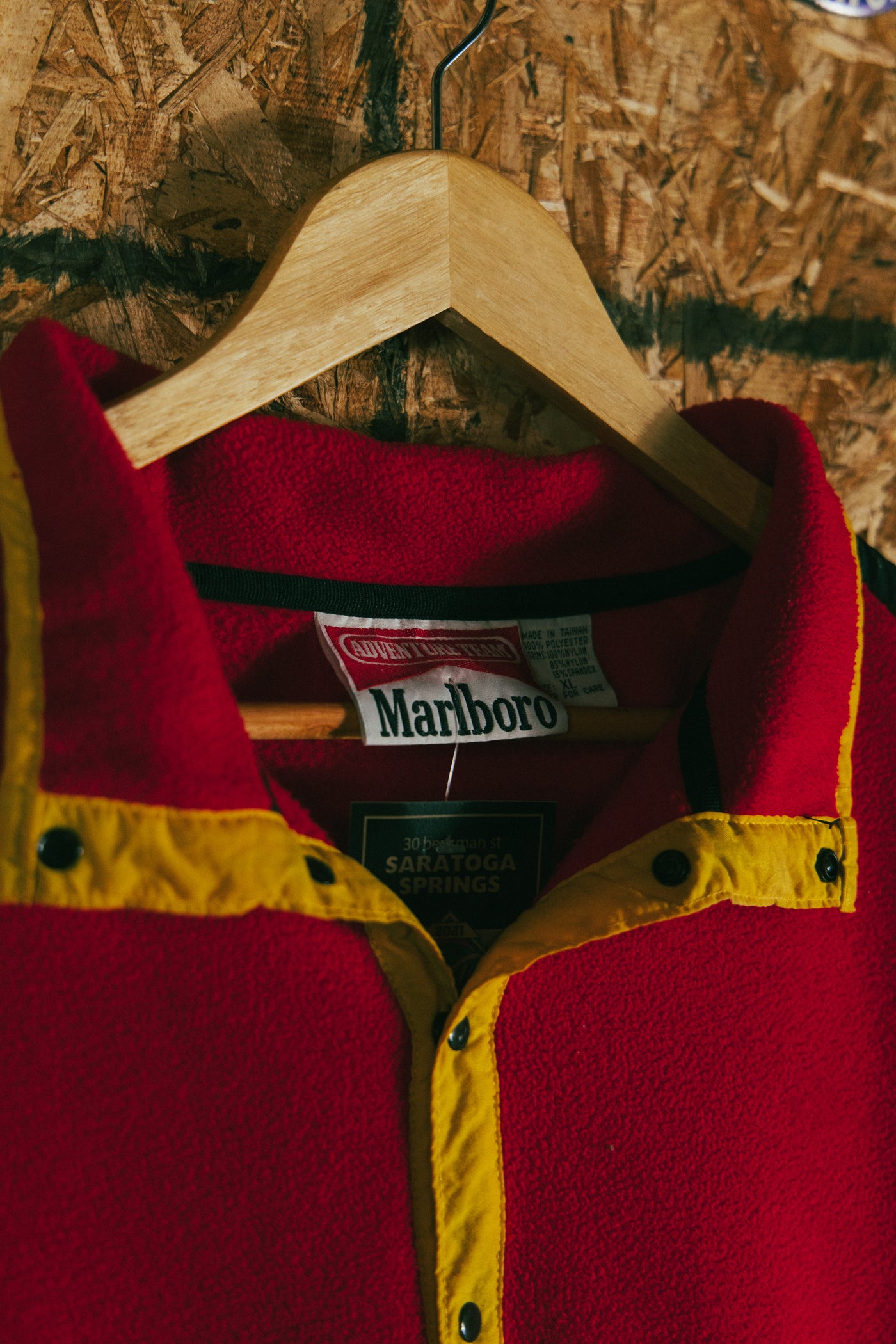 Vintage 90s Marlboro Snap Fleece