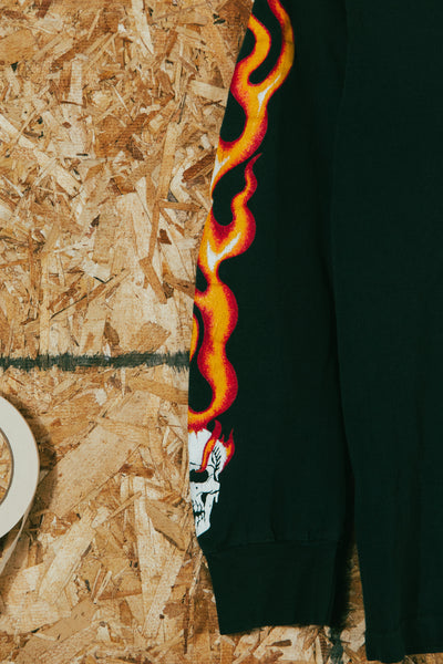 Vintage 90s Biker Flame Longsleeve