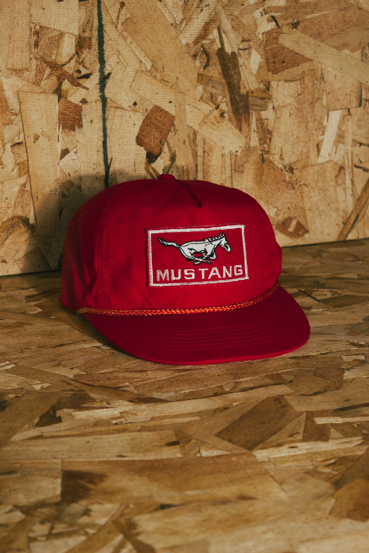 Vintage 80s Mustang Snapback