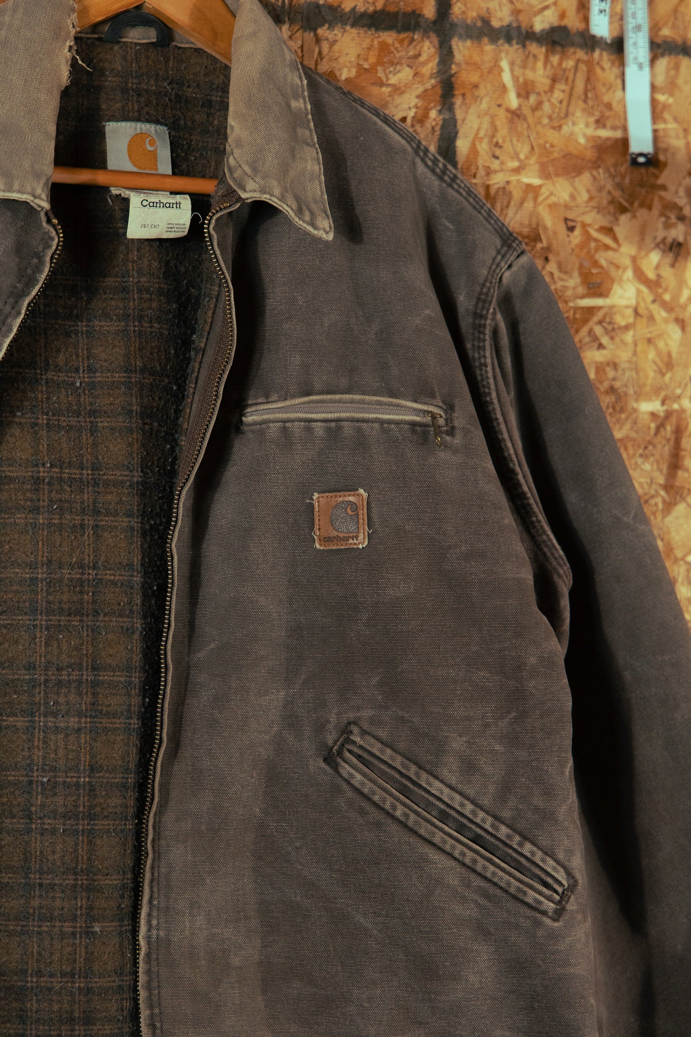 Vintage 90s J97 CHT Carhartt Detroit Jacket