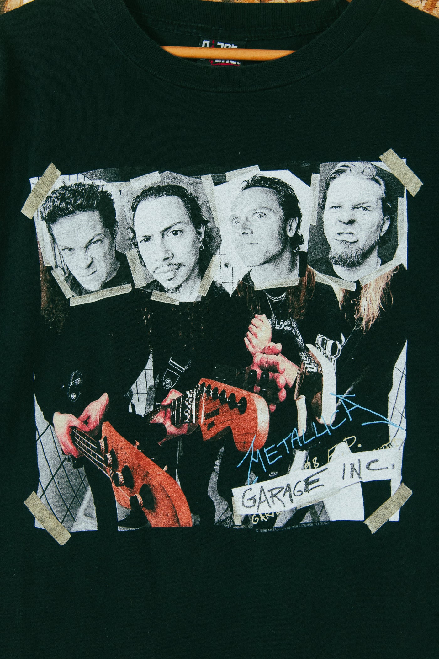 Vintage 1998 Metallica Garage Inc. Tour T-Shirt