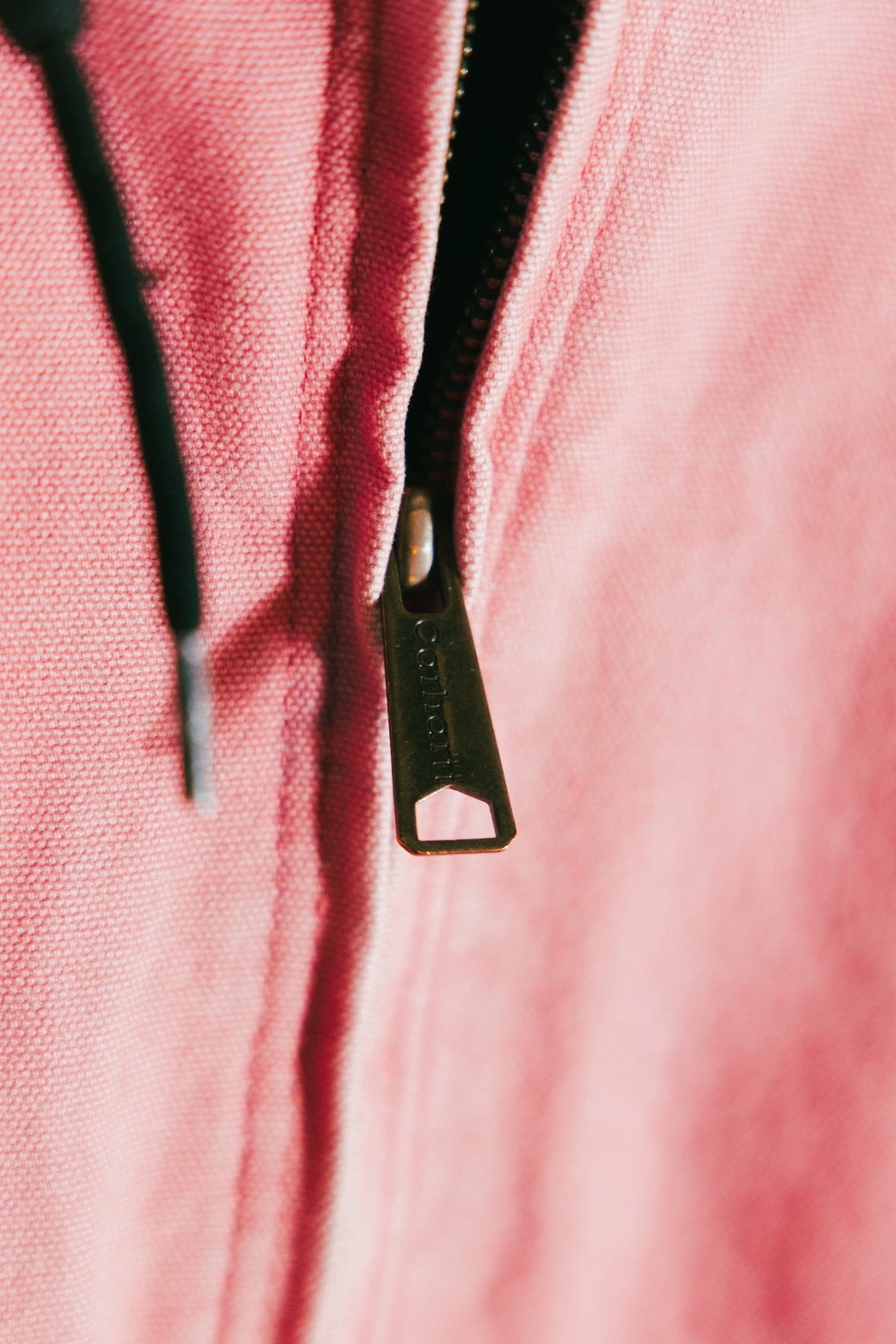 Vintage Carhartt WJ130 BBT Pink Hooded Jacket