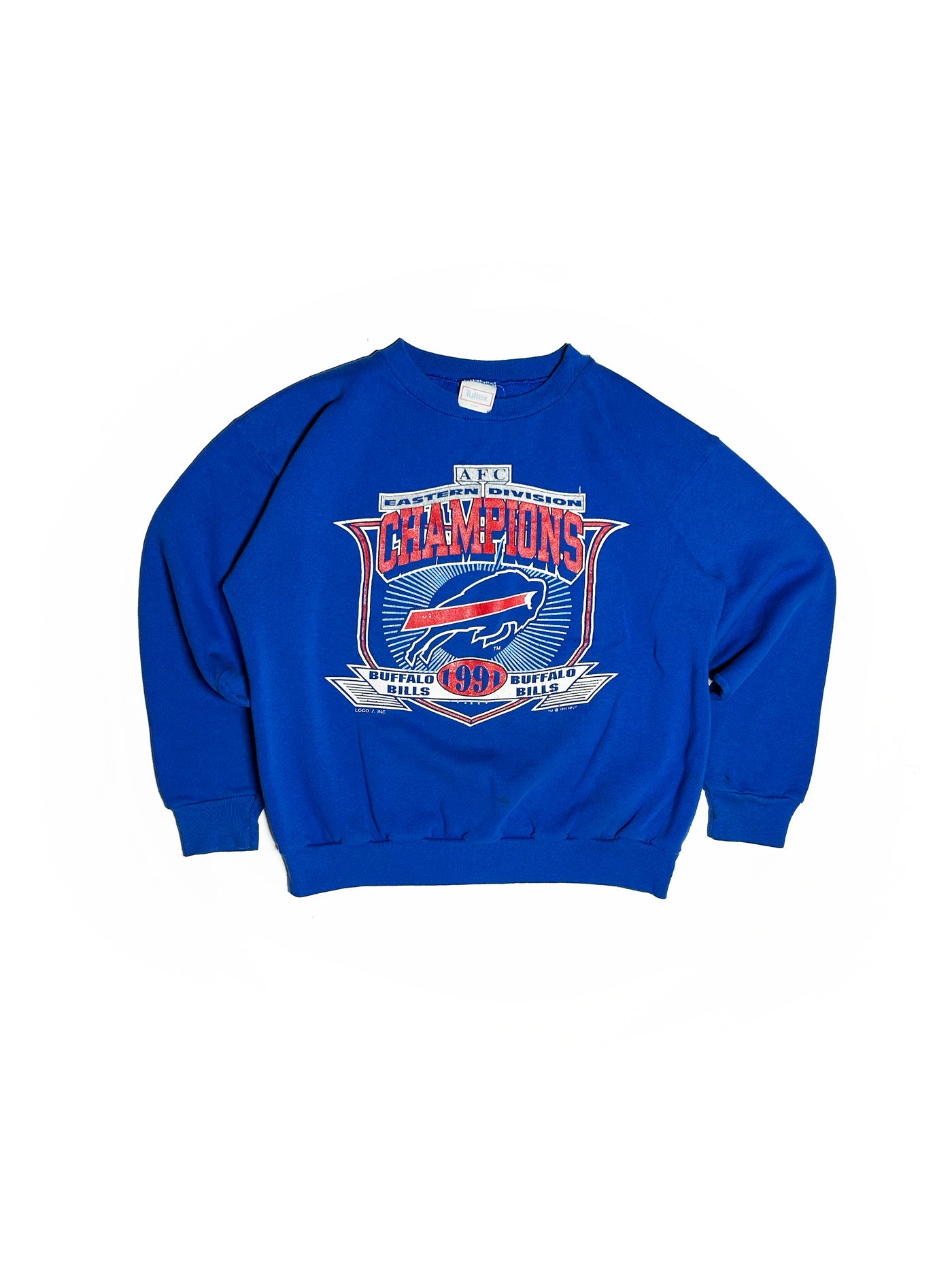 Vintage 1991 Buffalo Bills AFC Champs Crewneck