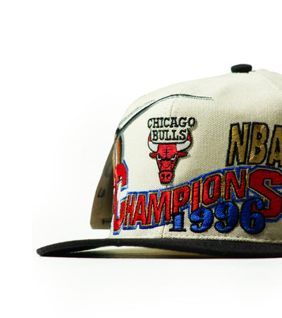 Vintage 1996 Chicago Bulls Logo Athletic Champions Snapback