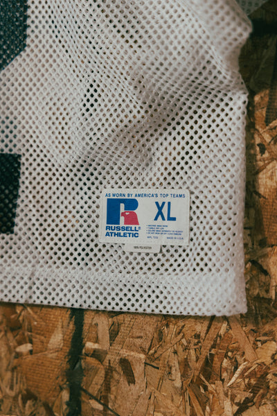 Vintage 80s Notre Dame Croppy Mesh Jersey